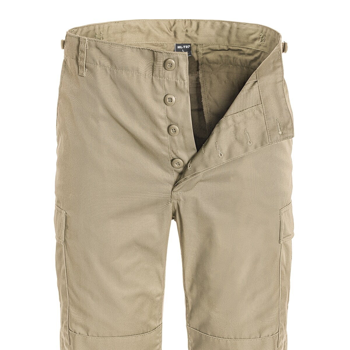 Mil-Tec - BDU verstärkte Militärhose - Khaki