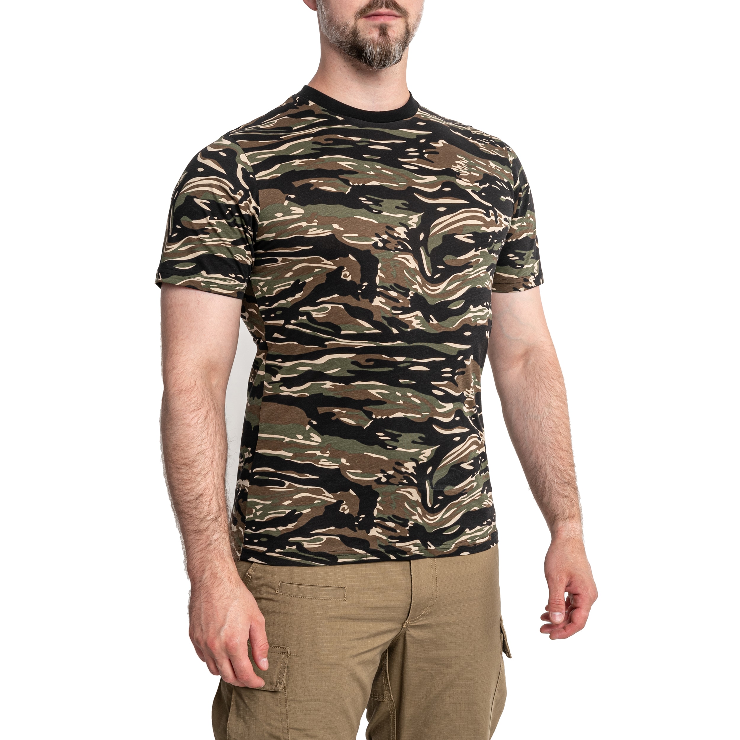 Mil-Tec - T-Shirt - Tiger streifen