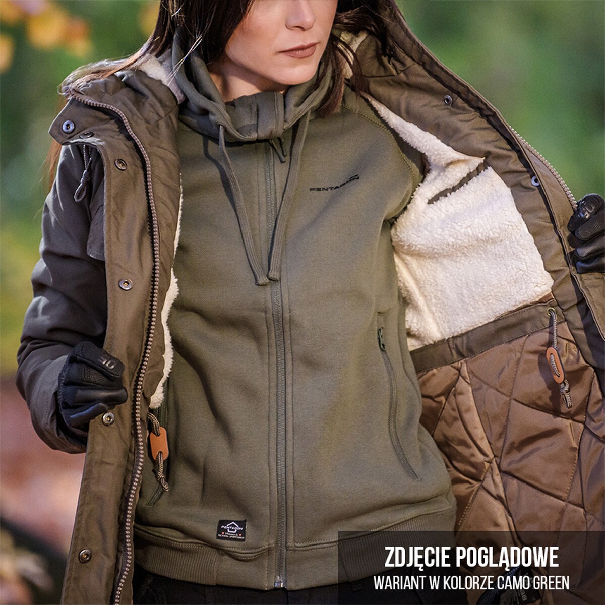 Pentagon - Aphrodite Sweater - Damen-Sweatshirt - Coyote
