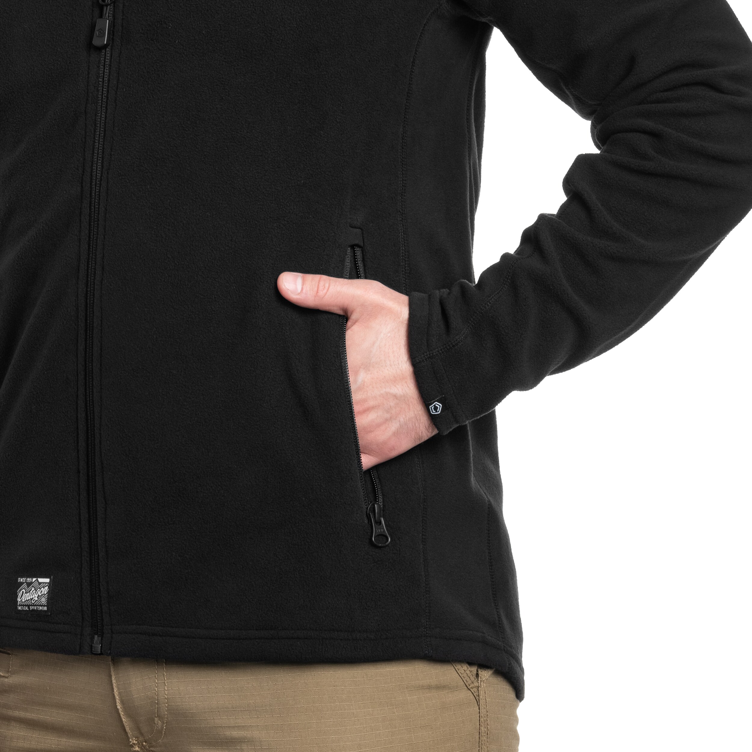 Pentagon - Arkos Fleecejacke - Black