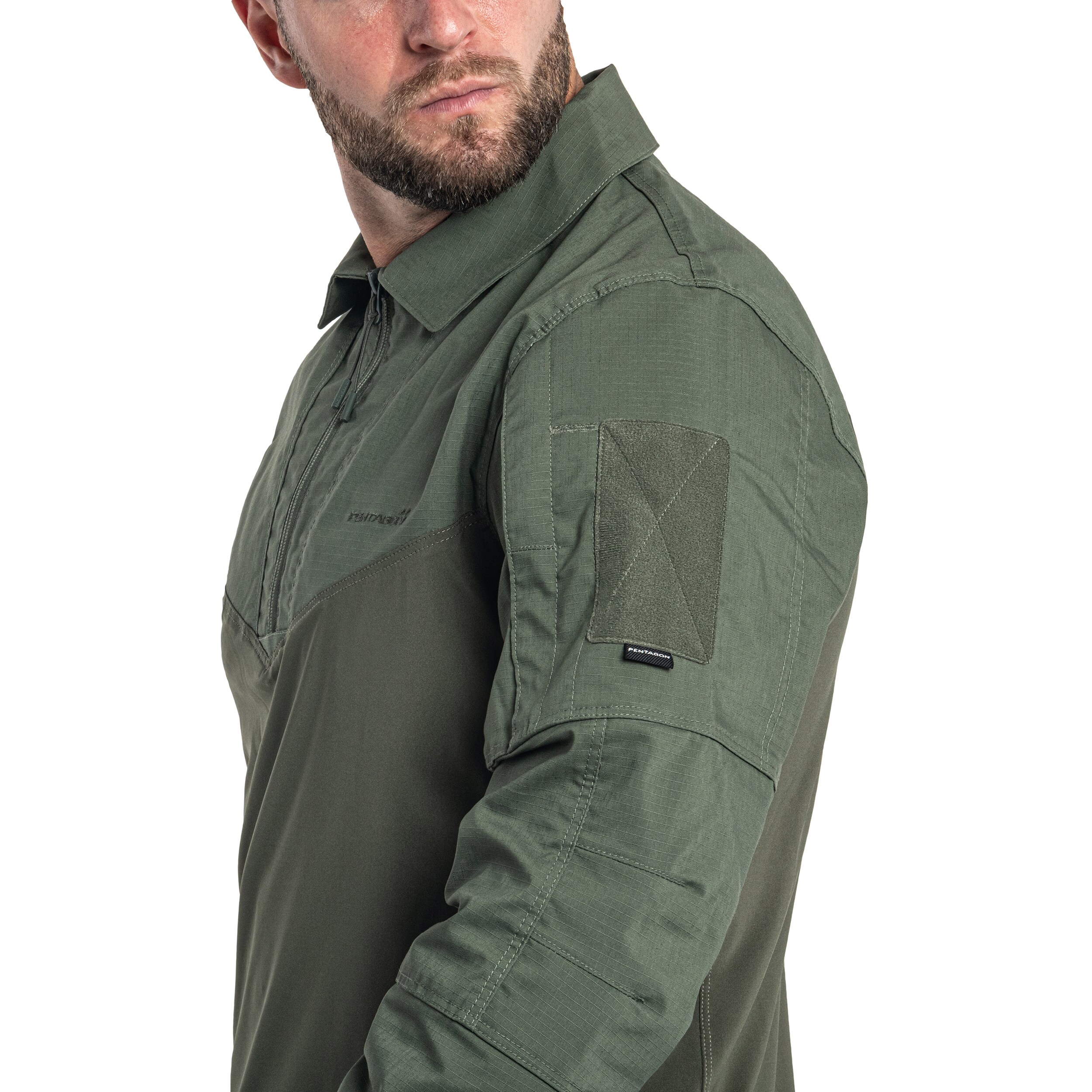 Pentagon - Combat Shirt Ranger - Taktisches Sweatshirt - Camo Green