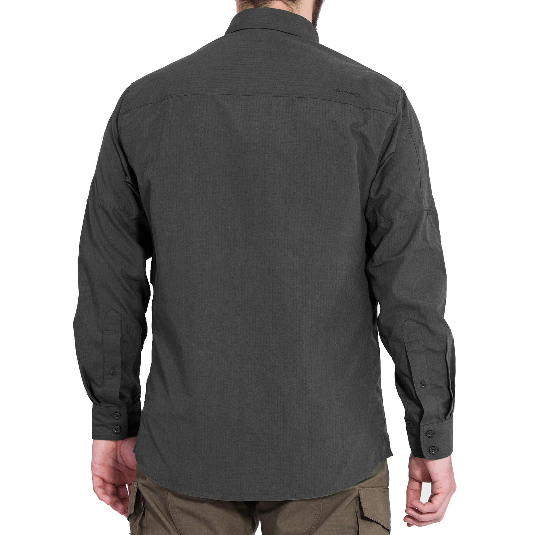 Pentagon - Plato - Taktisches Hemd Long Sleeve - Black