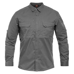Pentagon - Plato - Taktisches Hemd Long Sleeve - Wolf Grey
