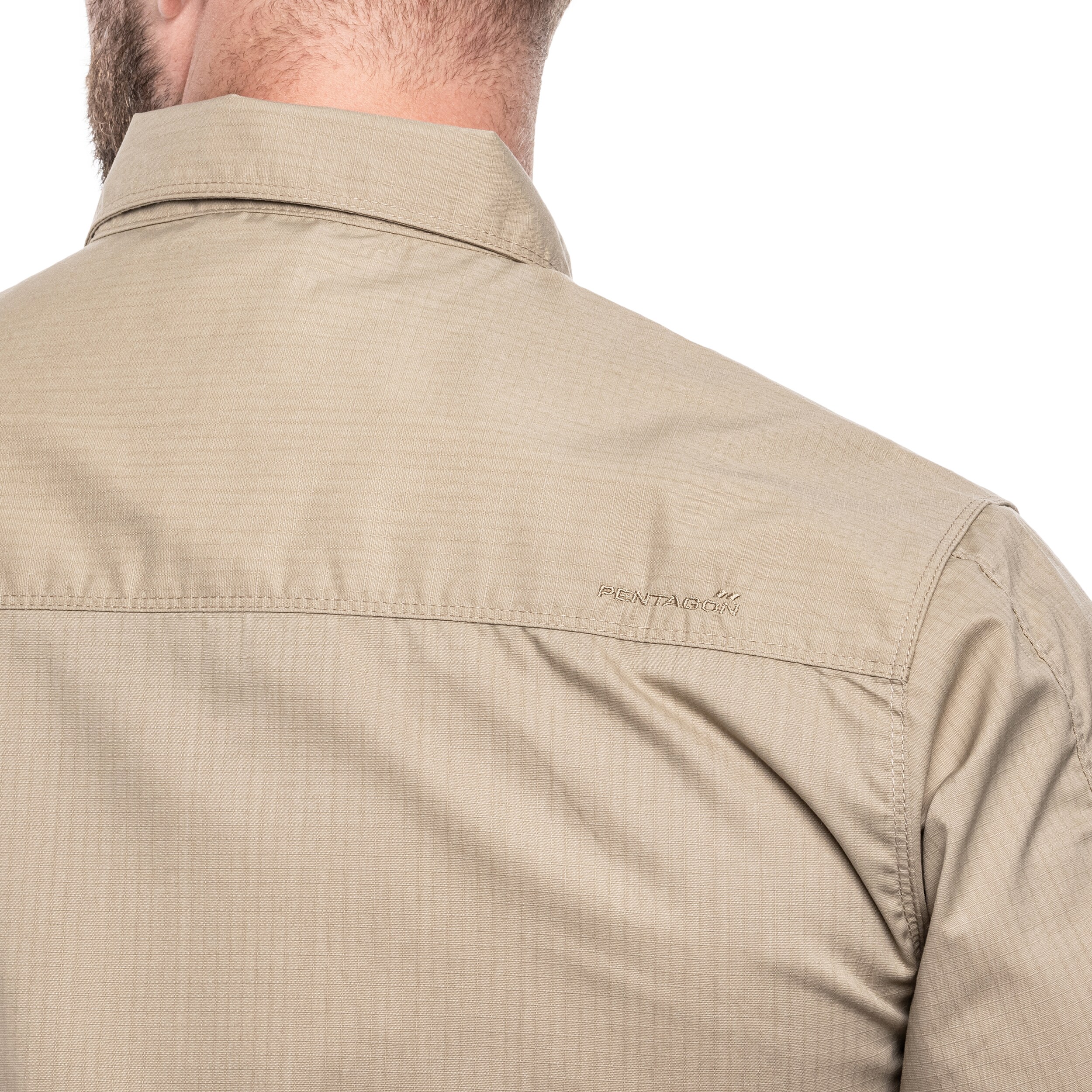 Pentagon - Plato - Taktisches Kurzarm-Hemd - Khaki