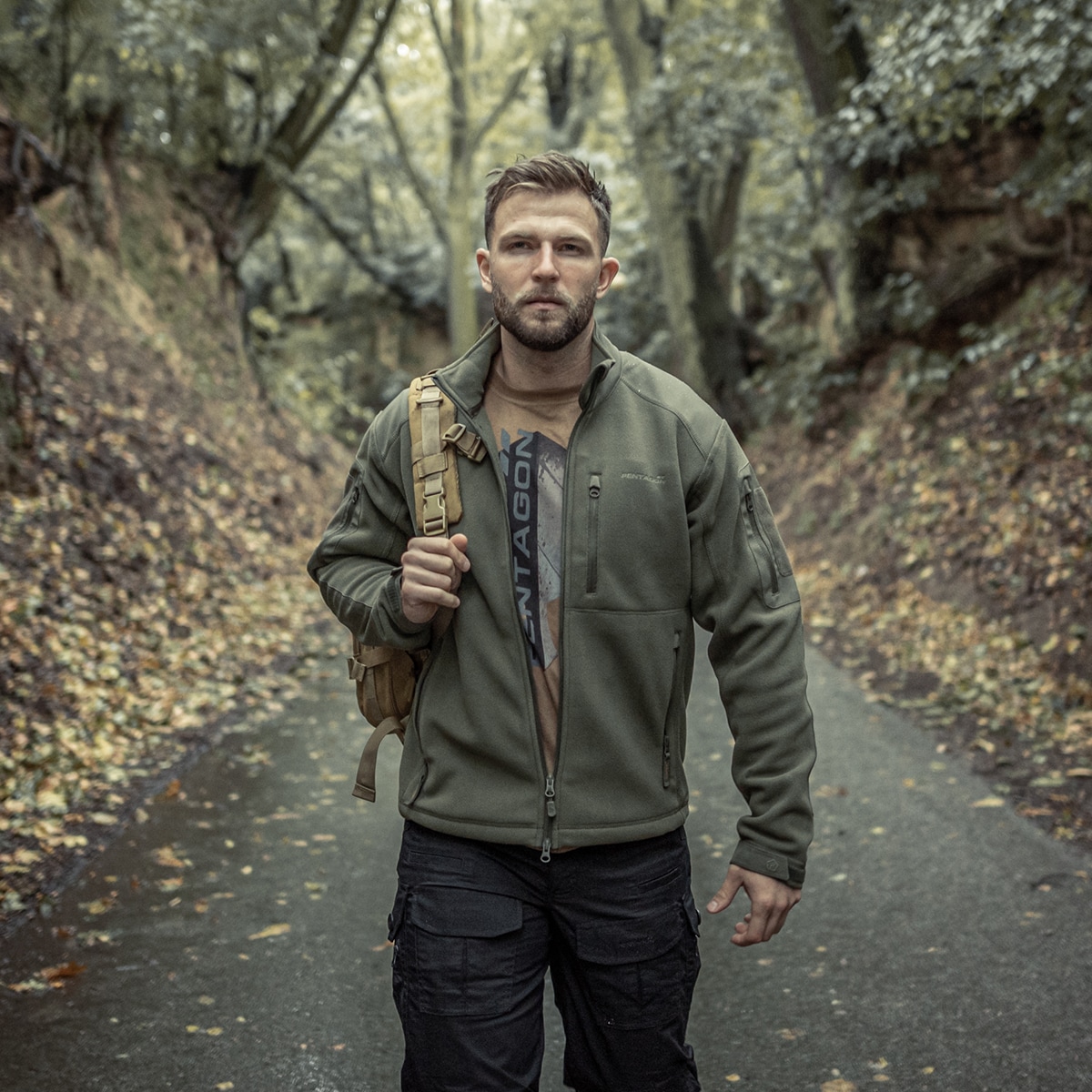 Pentagon - Perseus 2.0 - Fleecejacke - Olive