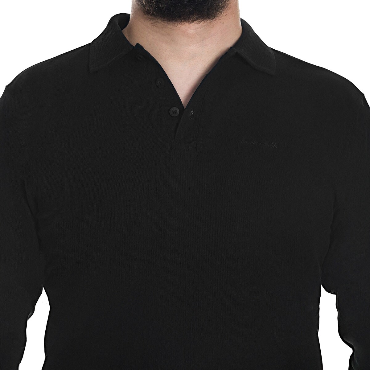 Pentagon - Aniketos Long Sleeve - Poloshirt - Black