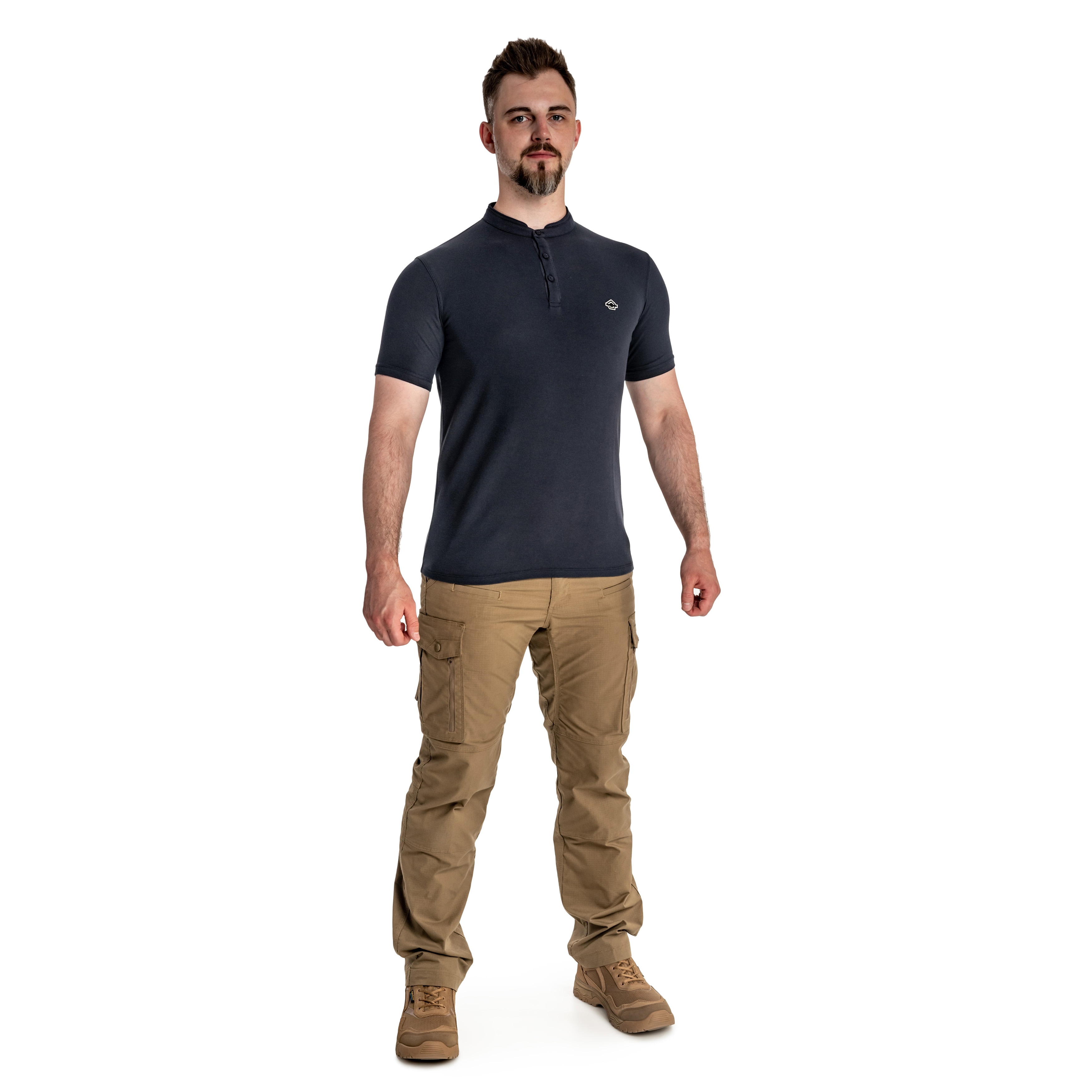 Pentagon - Levantes Henley T-Shirt - Navy Blue