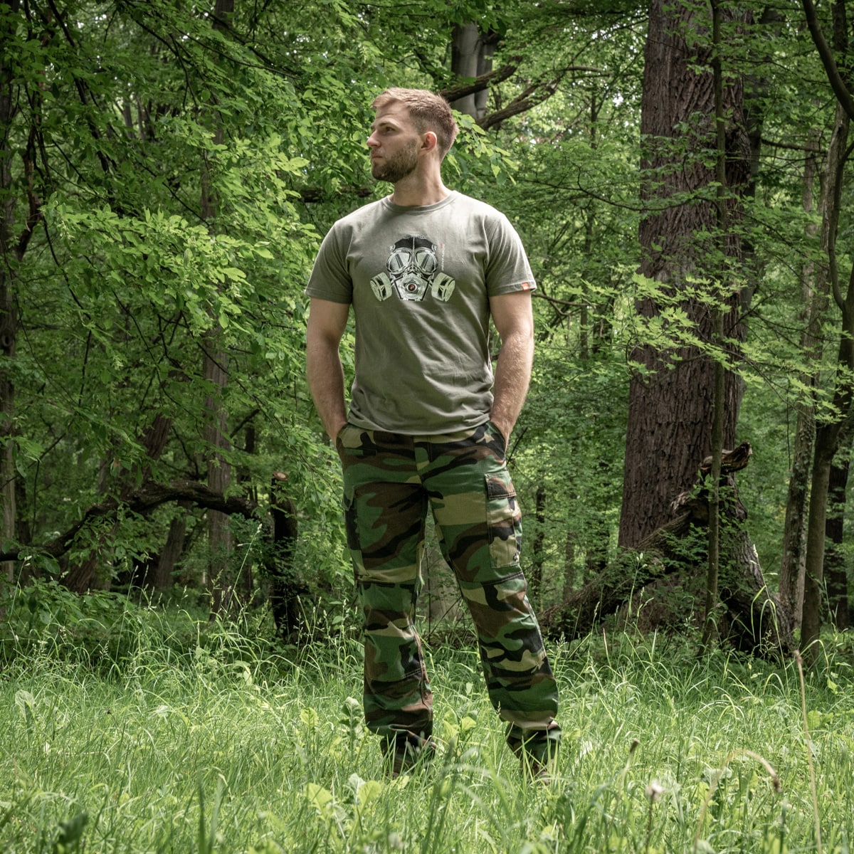 Pentagon - BDU 2.0 - Militärhose - Woodland