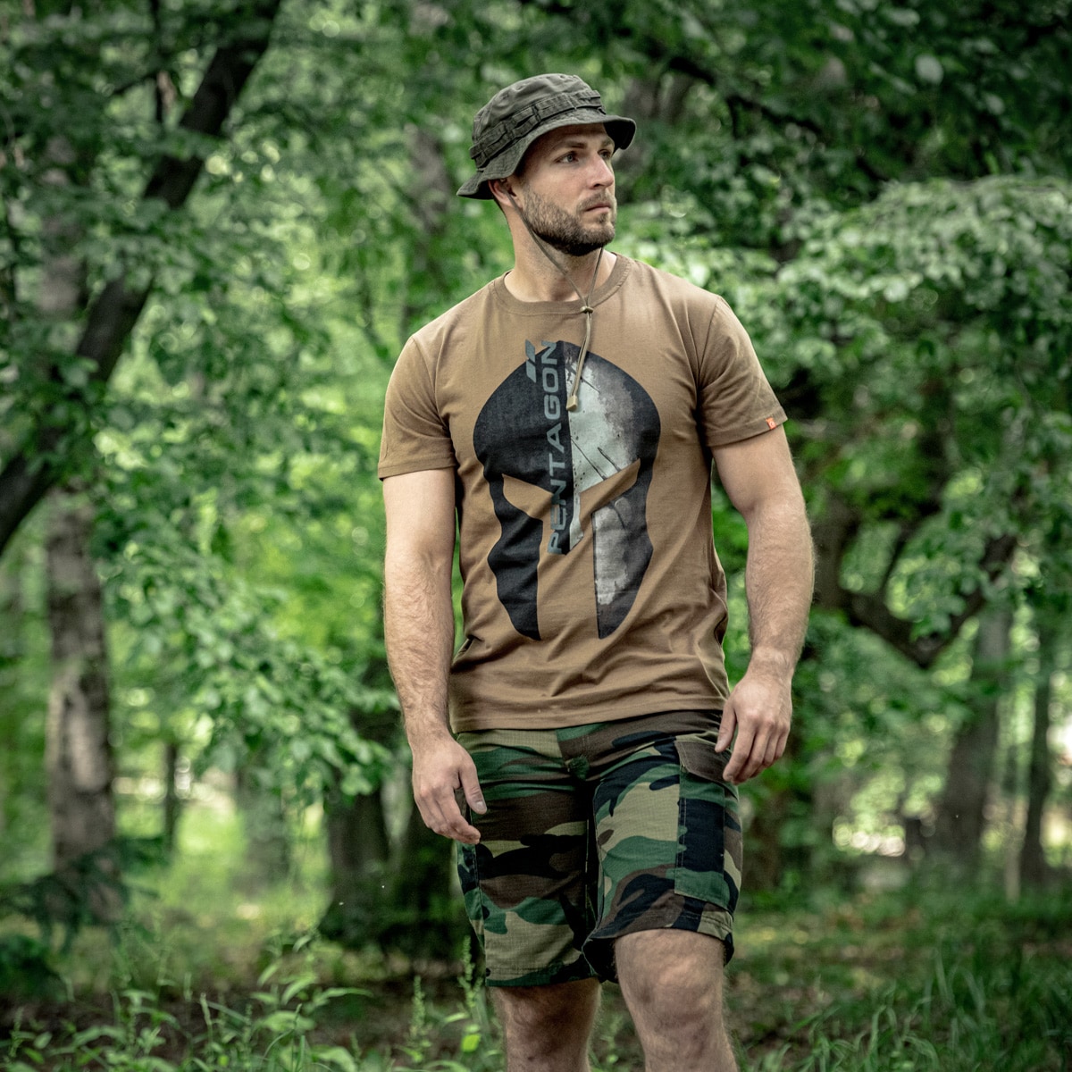 Pentagon - BDU Shorts - Woodland