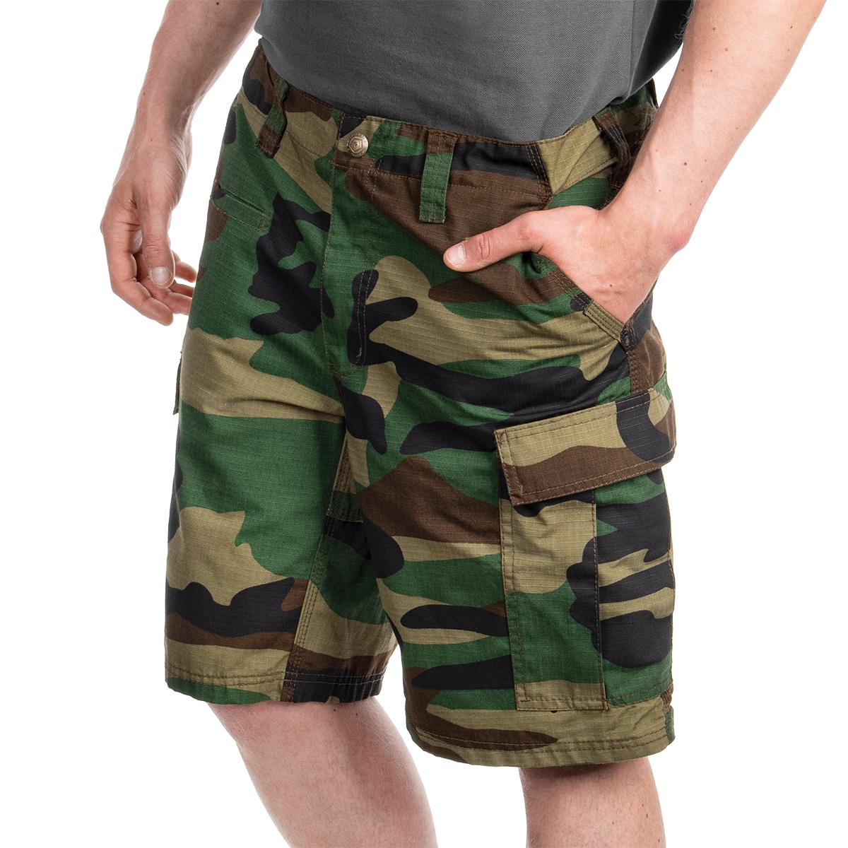 Pentagon - BDU Shorts - Woodland