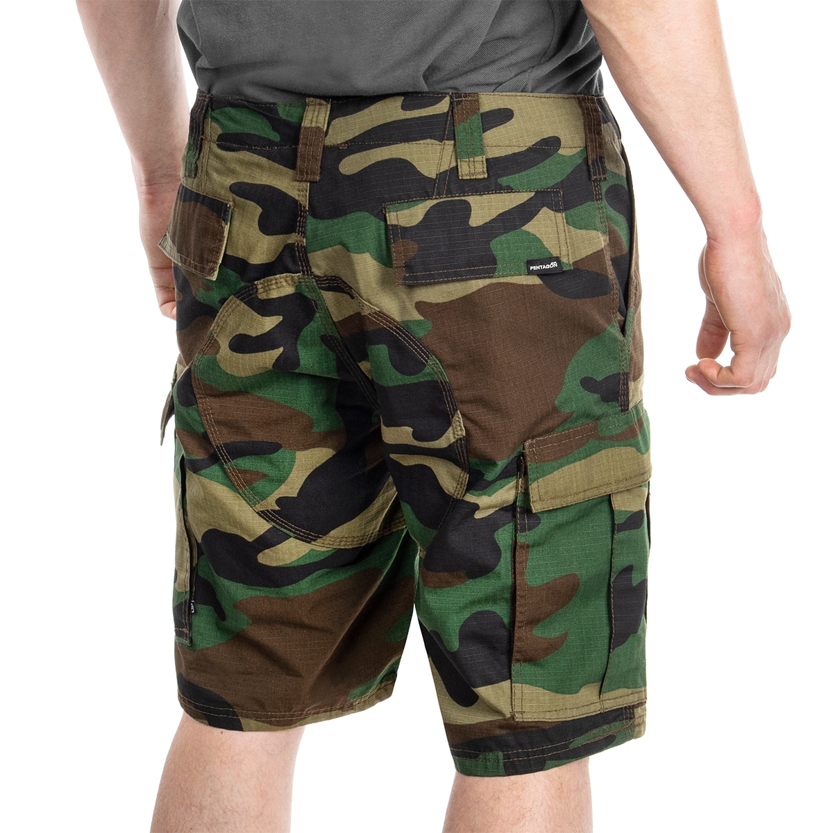 Pentagon - BDU Shorts - Woodland