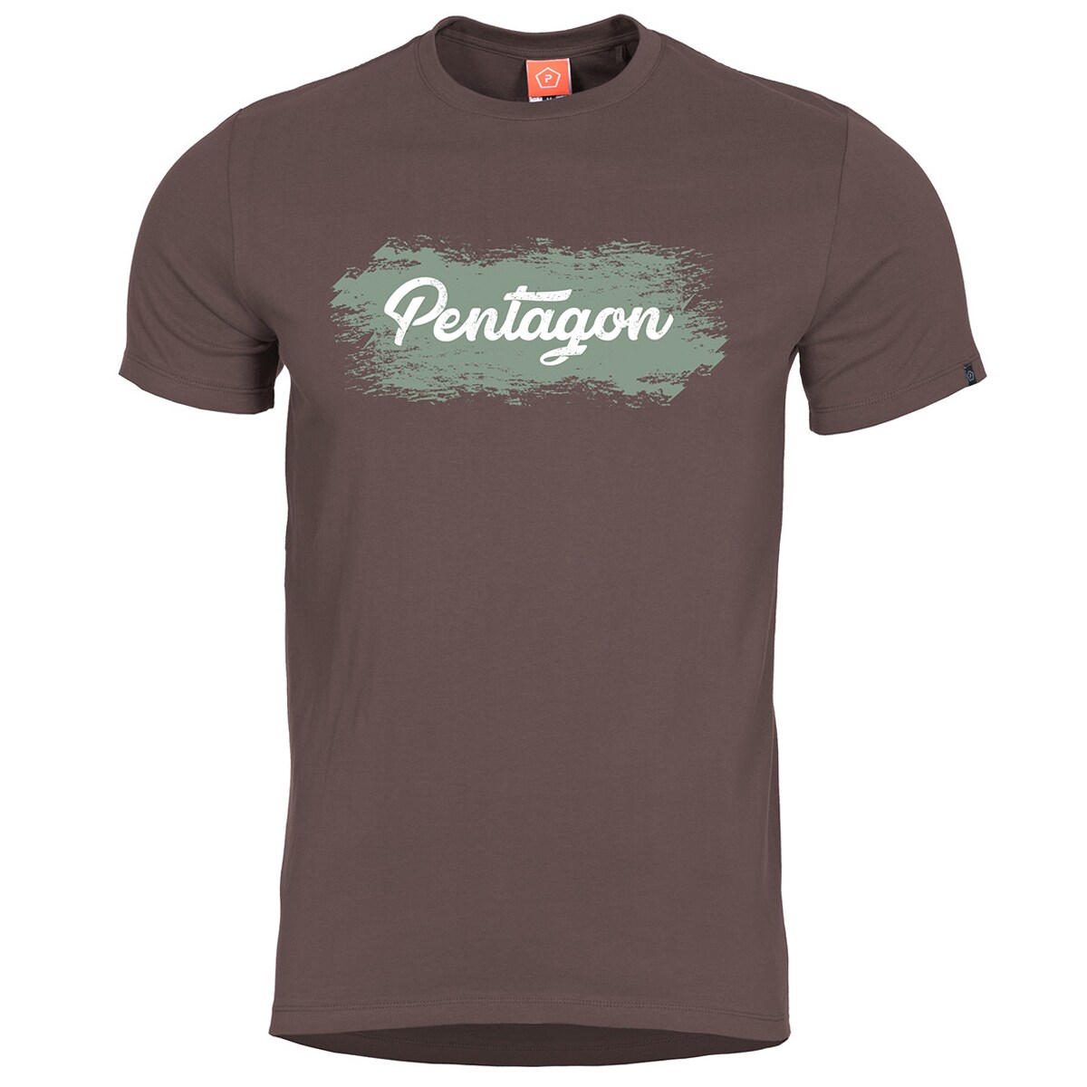 Pentagon - Grunge T-Shirt - Terra Brown