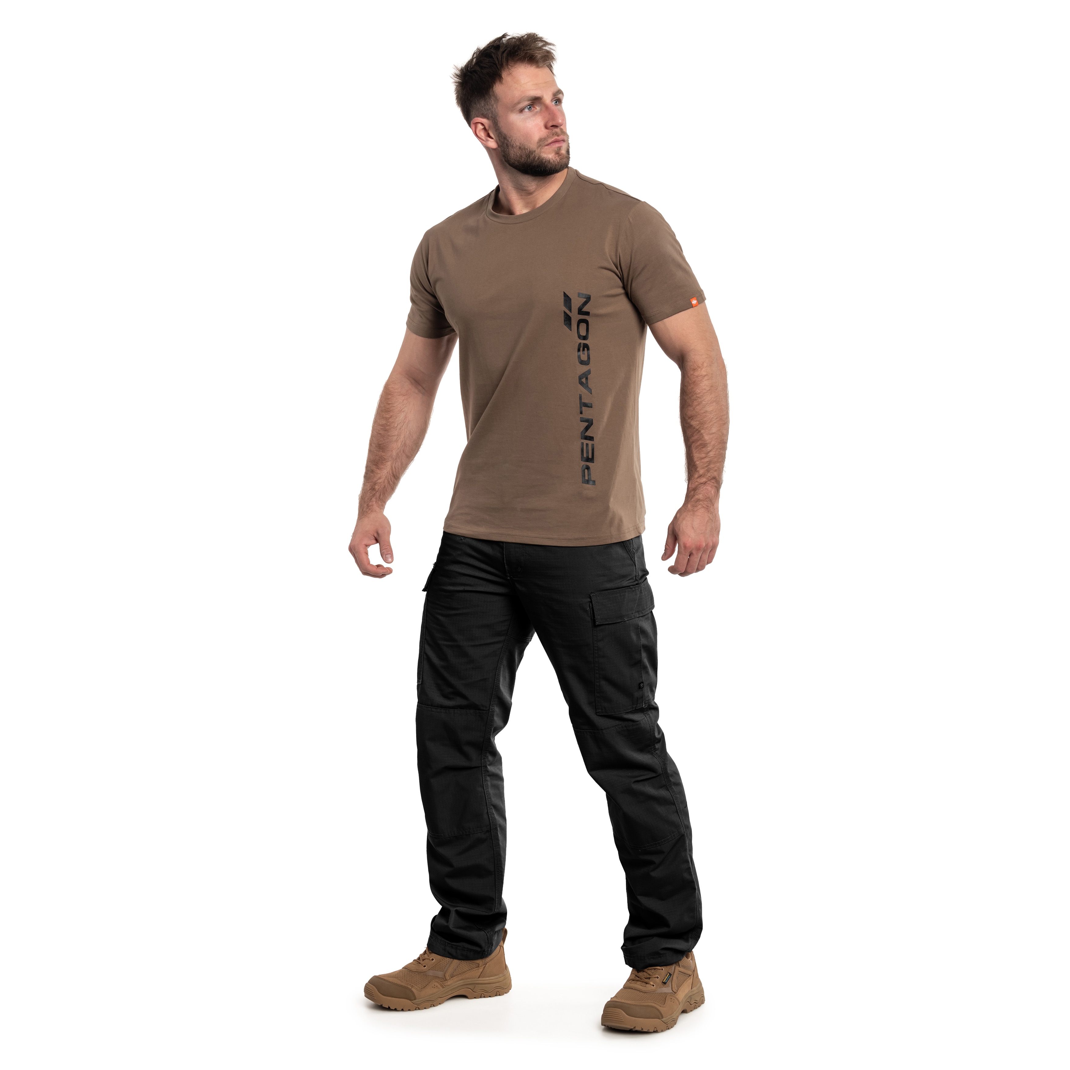 Pentagon - Vertical T-Shirt - Coyote