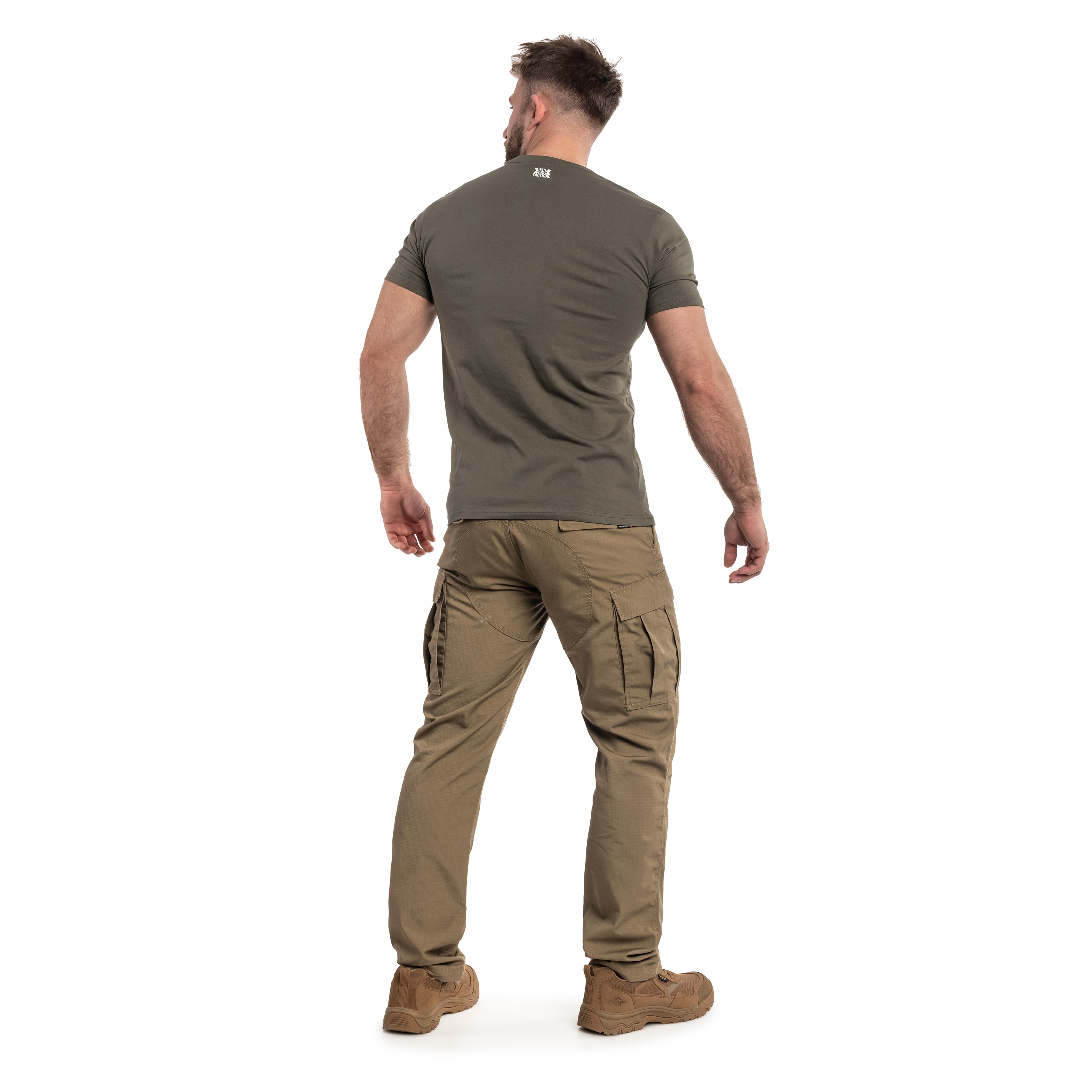 Pentagon - Vertical T-Shirt - Olive