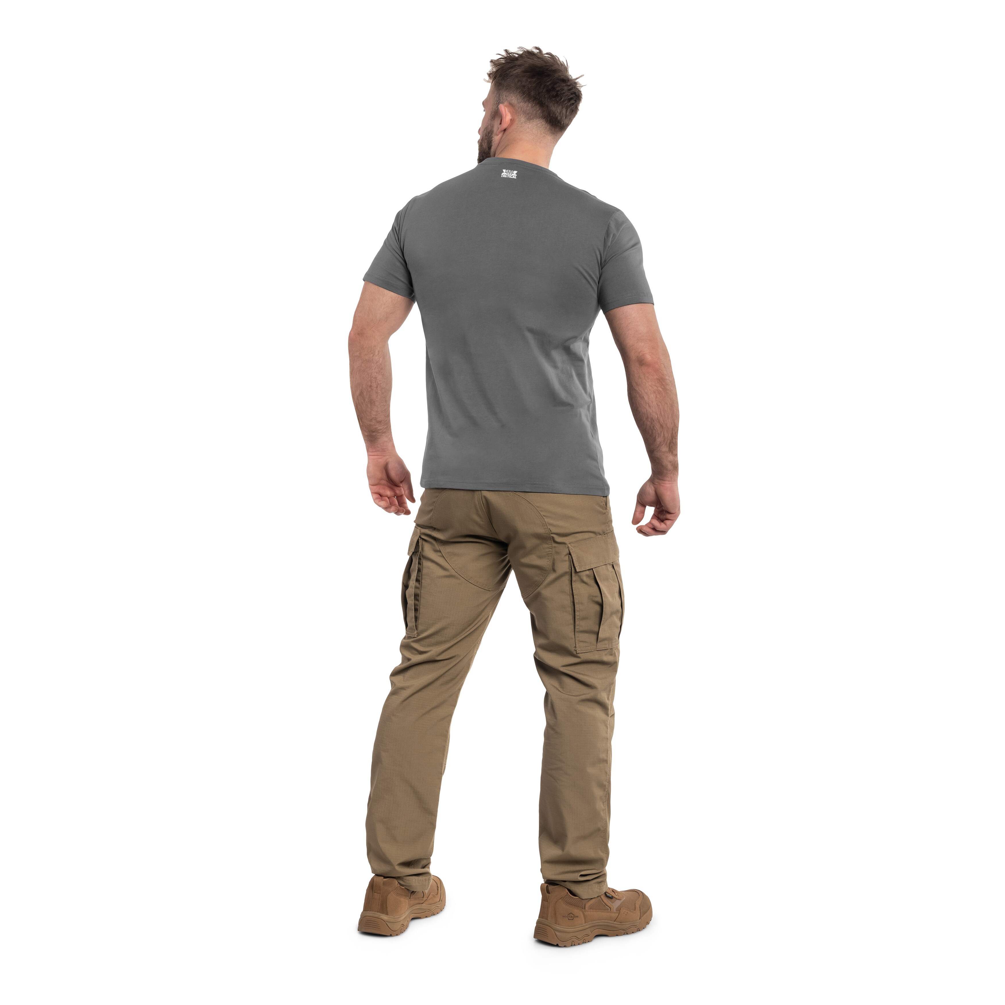 Pentagon - Vertical T-Shirt - Wolf Grey