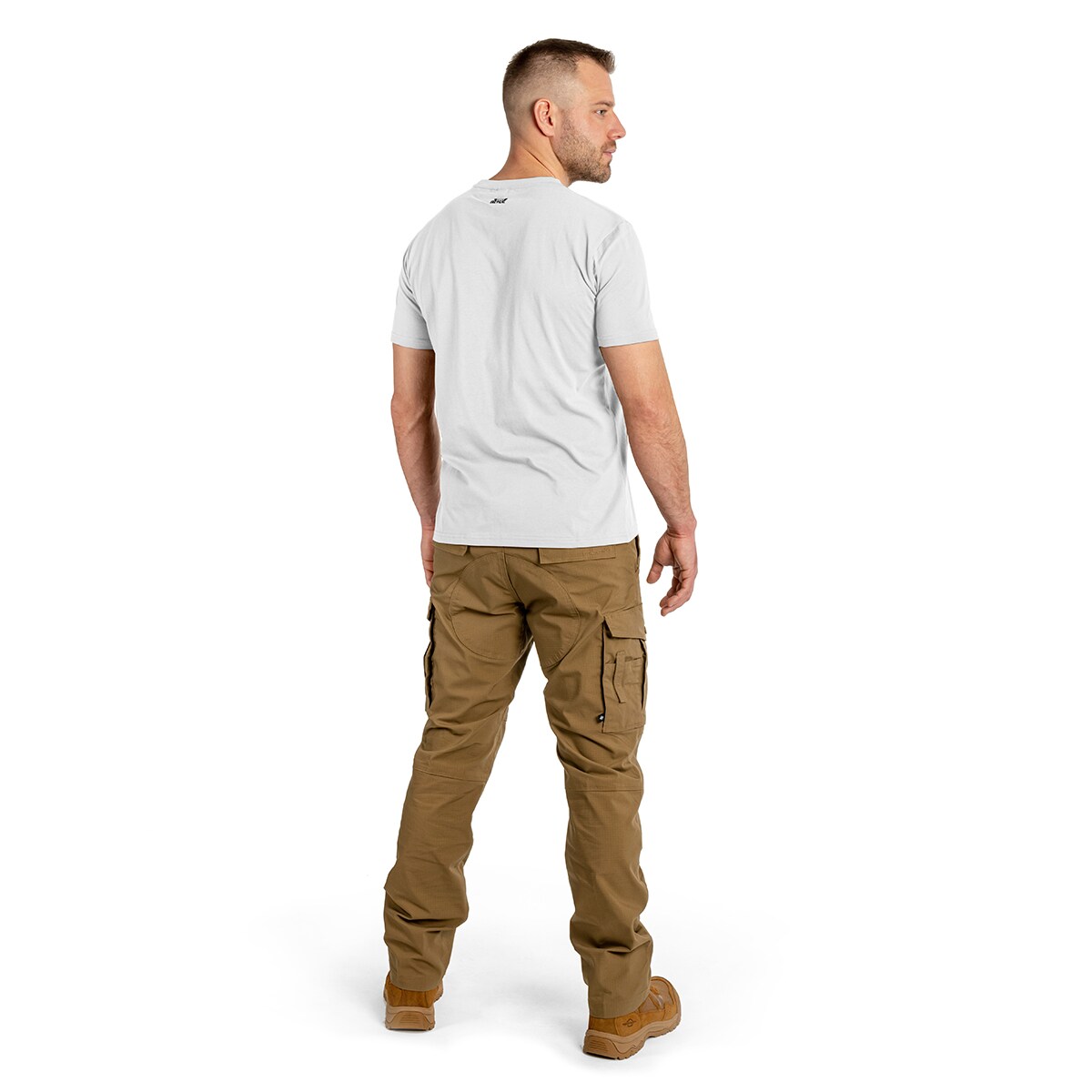 Pentagon Shape T-Shirt - White