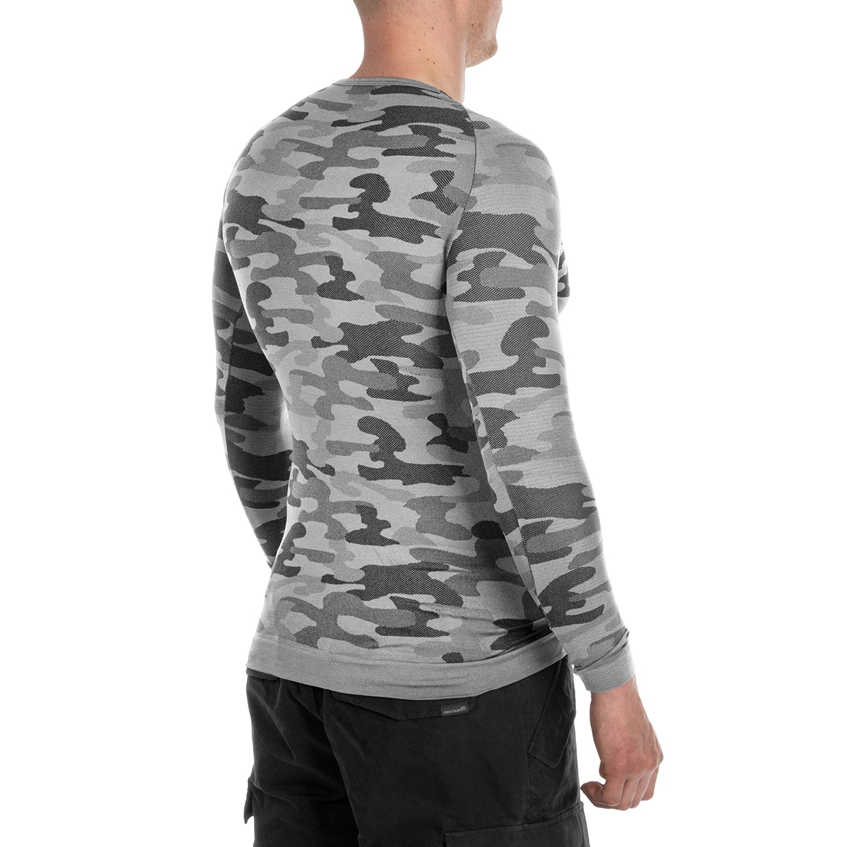 Sesto Senso - Thermo Active - Thermo-Langarmshirt - Urban Camo