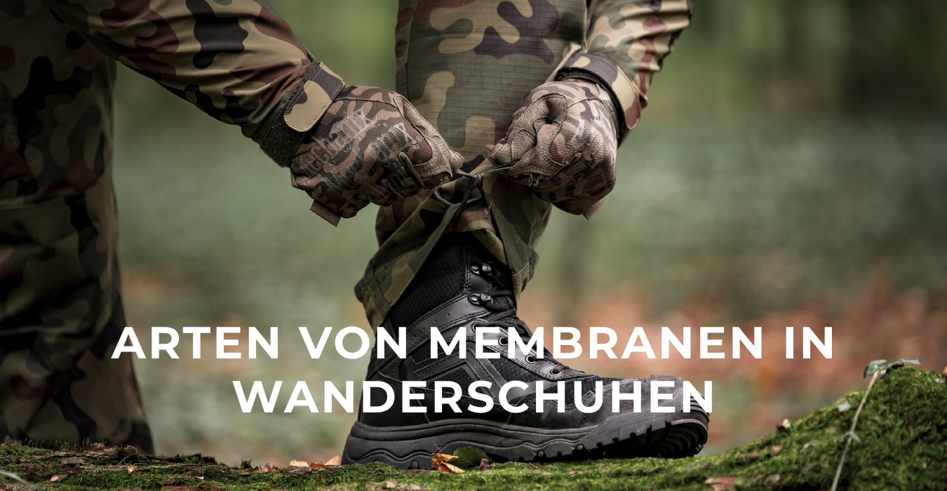 Arten von Membranen in Wanderschuhen