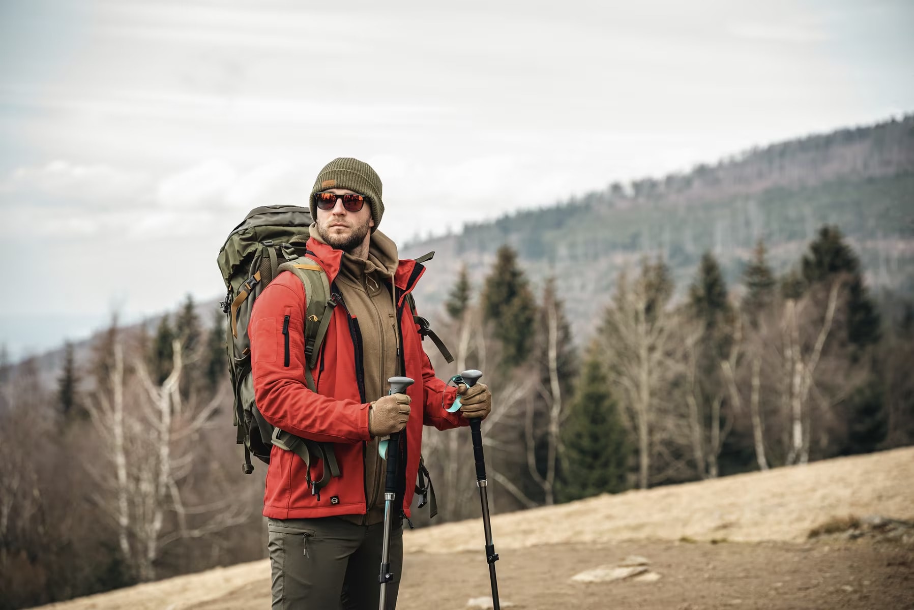 Rucksacktour in den Bergen