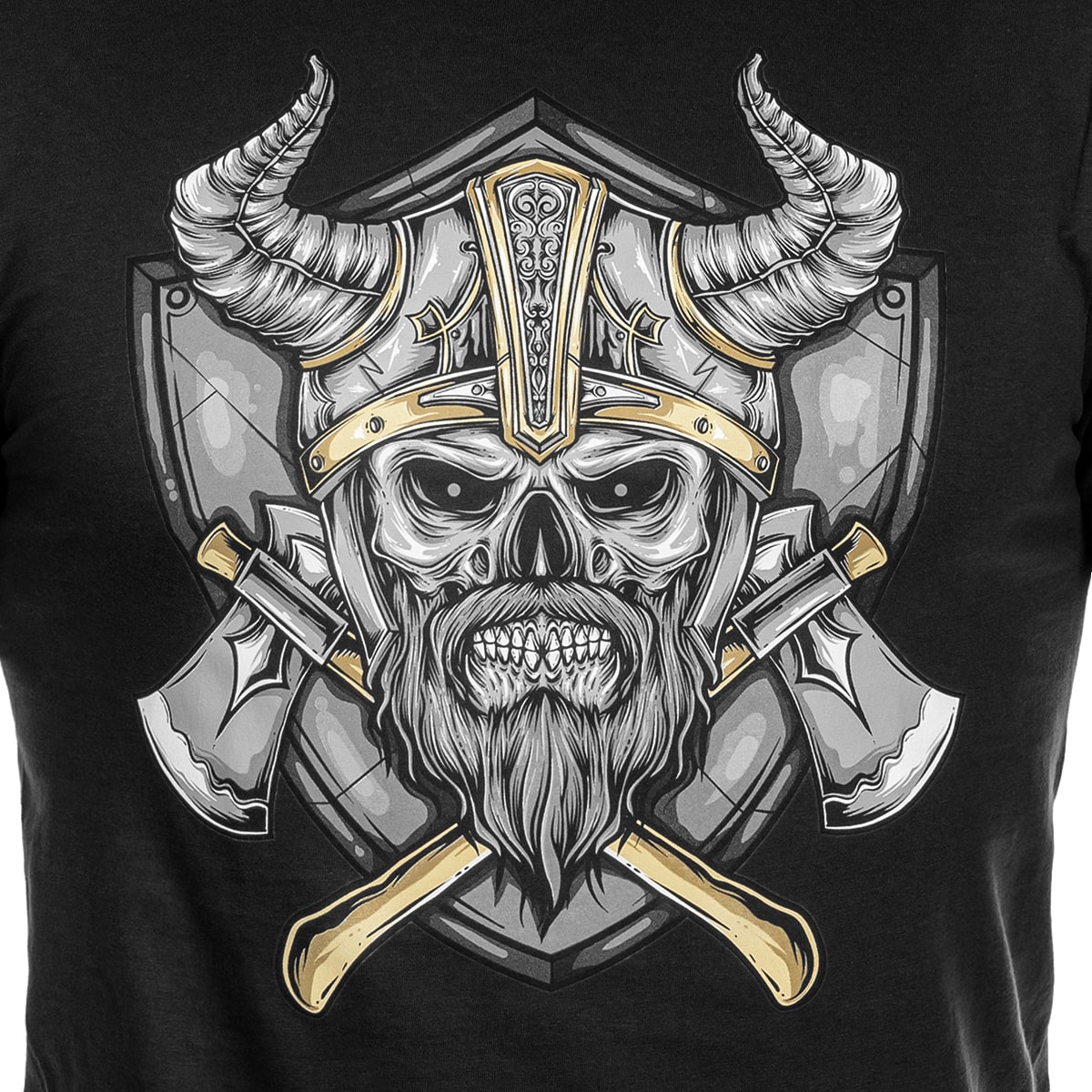 Voyovnik Men's Viking T-shirt - Black