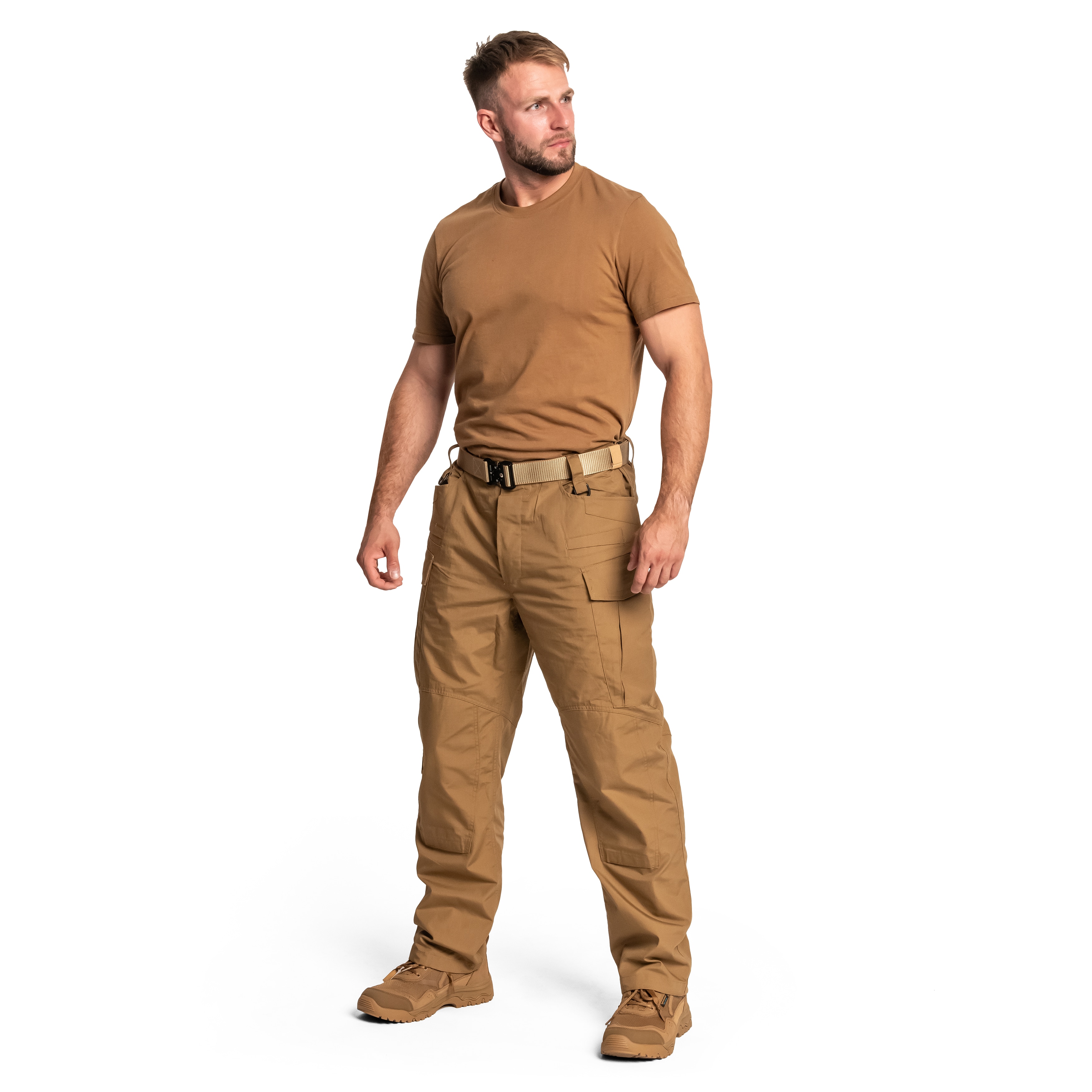 Helikon SFU Next PolyCotton Rip-Stop Military Pants - Coyote