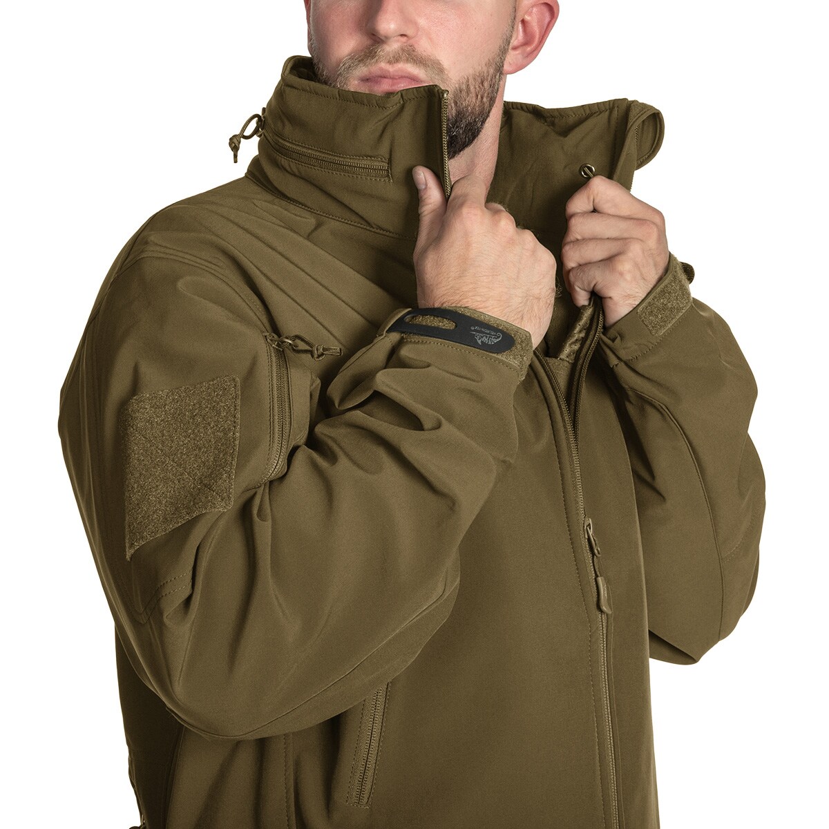 Helikon Gunfighter Softshell Shark Skin Windblocker Jacket - Adaptive Green