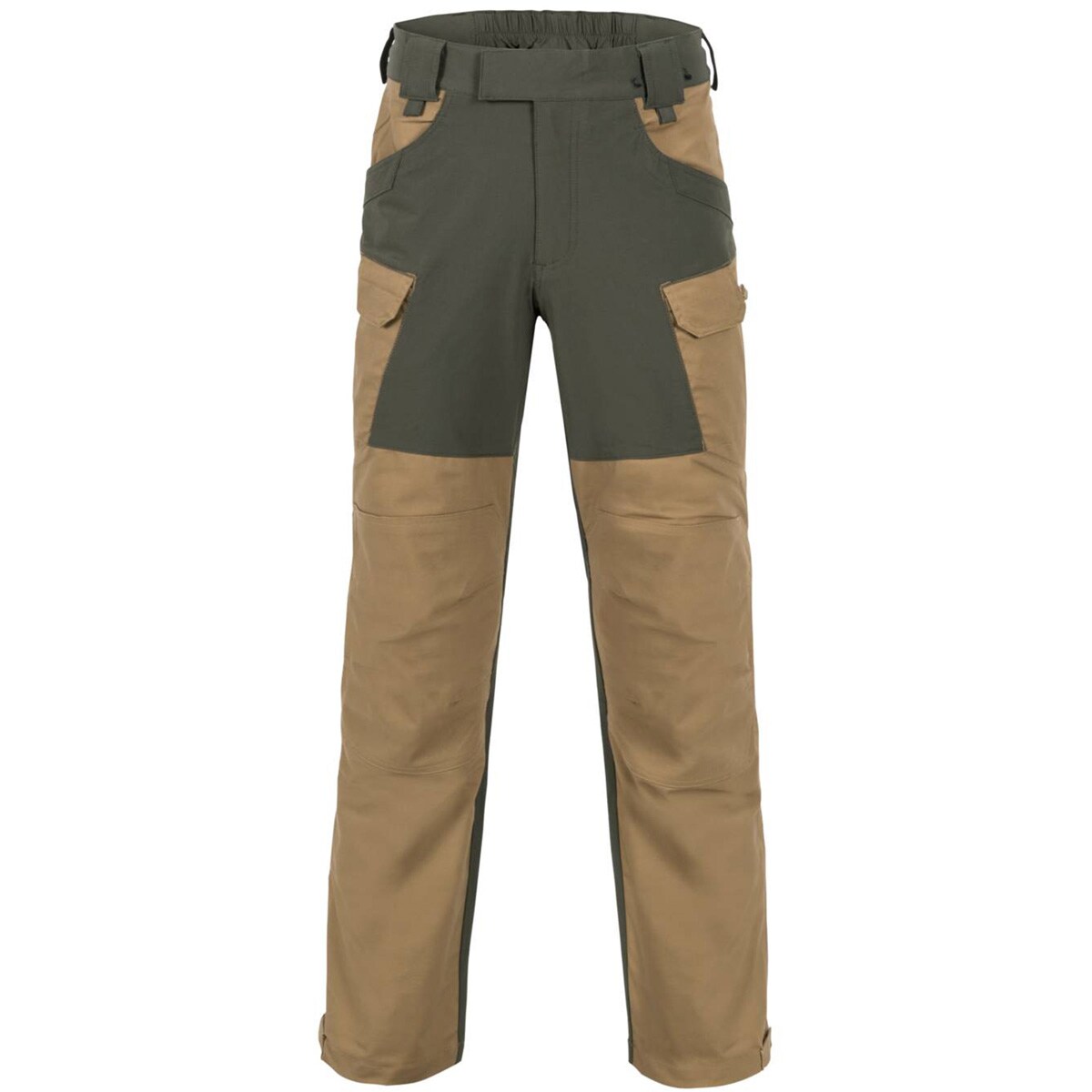 Helikon Hybrid Outback DuraCanvas Pants - Coyote/Taiga Green