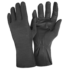 Pentagon Long Cuff Pilot Gloves Black