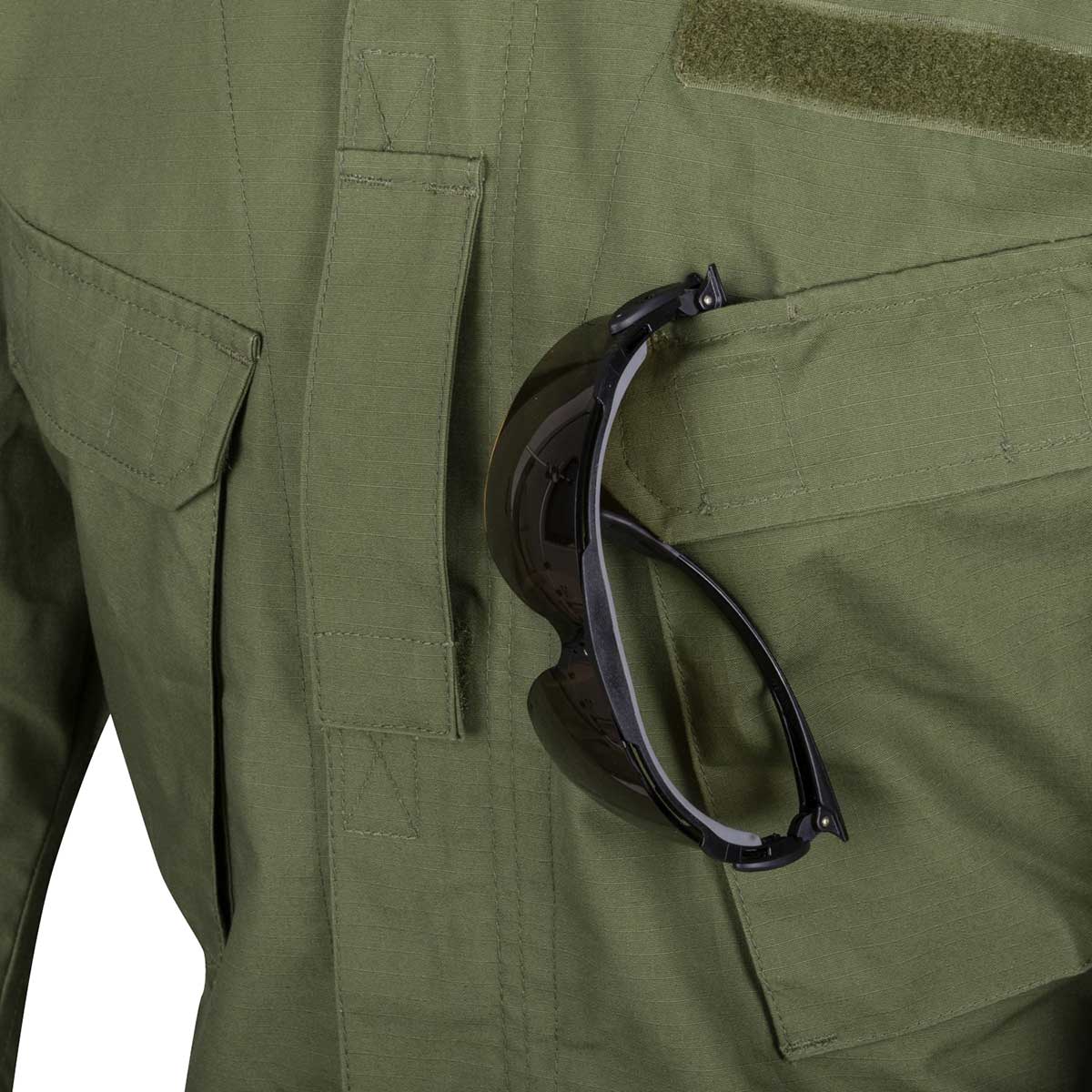 Helikon CPU PolyCotton Rip-Stop Jacket - Olive Green