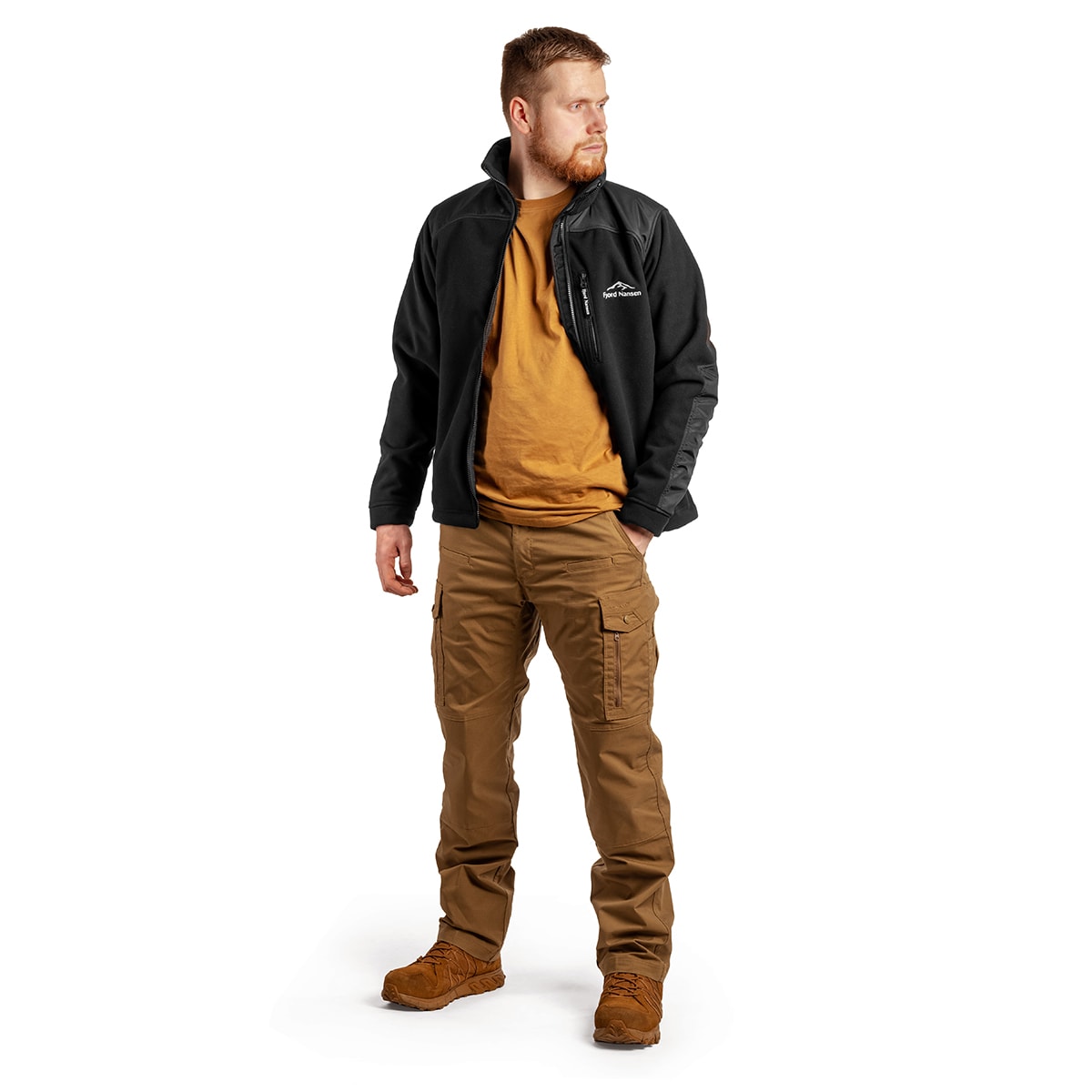 Fjord Nansen Storm X-Block Fleece Jacket - Black