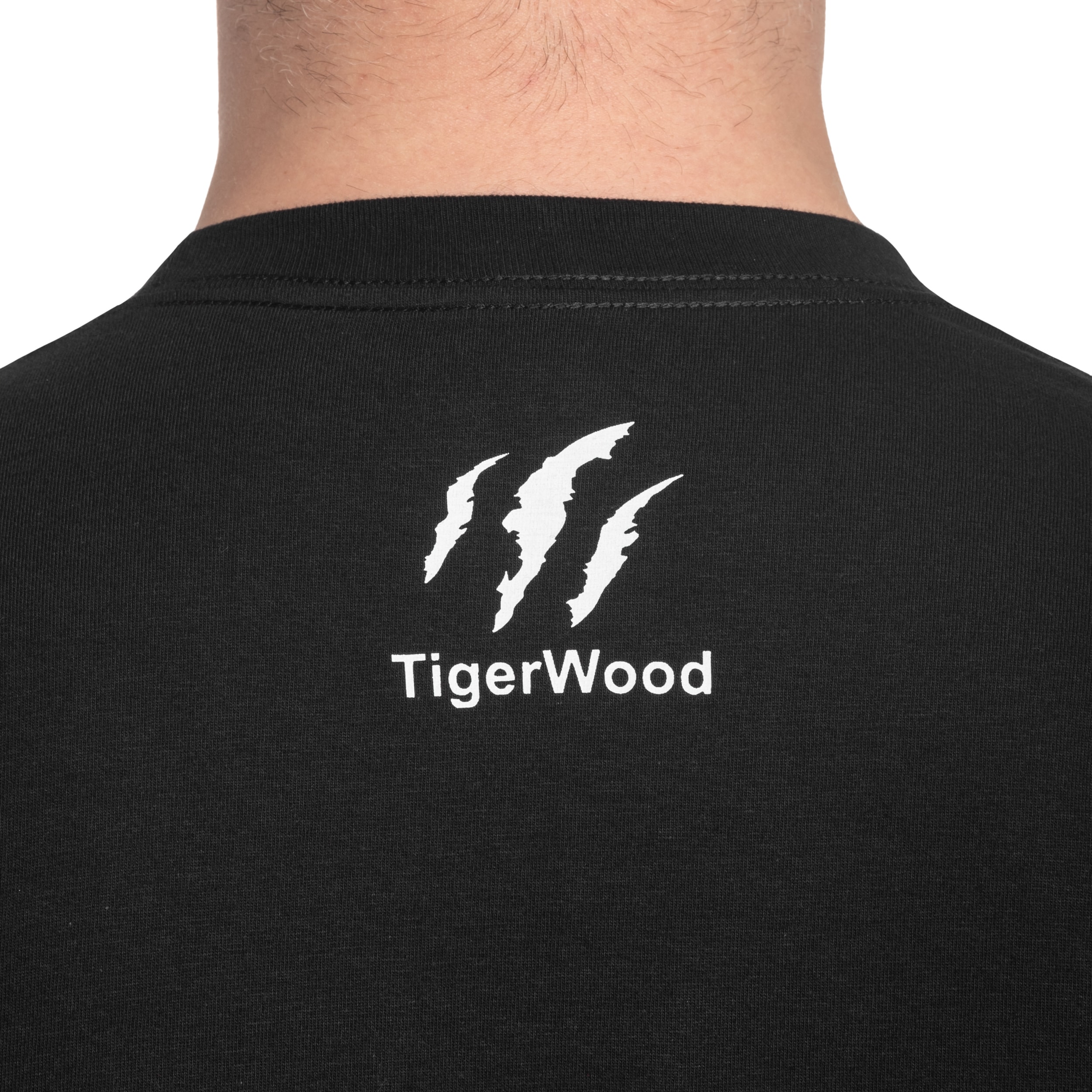 TigerWood Punisher Military T-Shirt - black