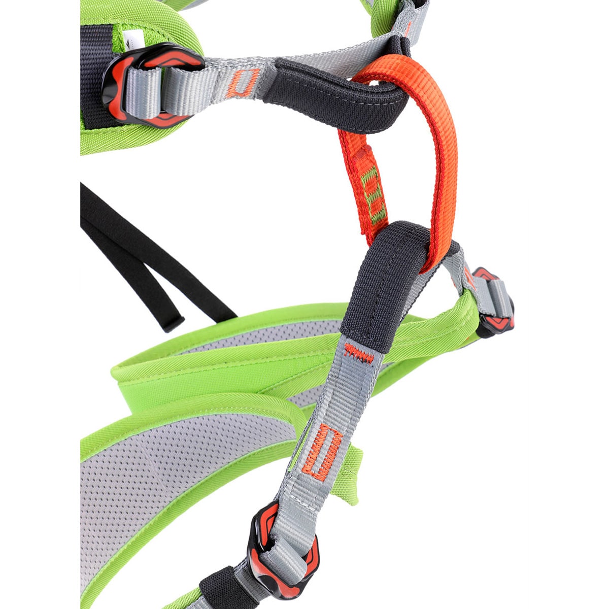 Climbing Technology Ascent Climbing Harness - Grey/Green