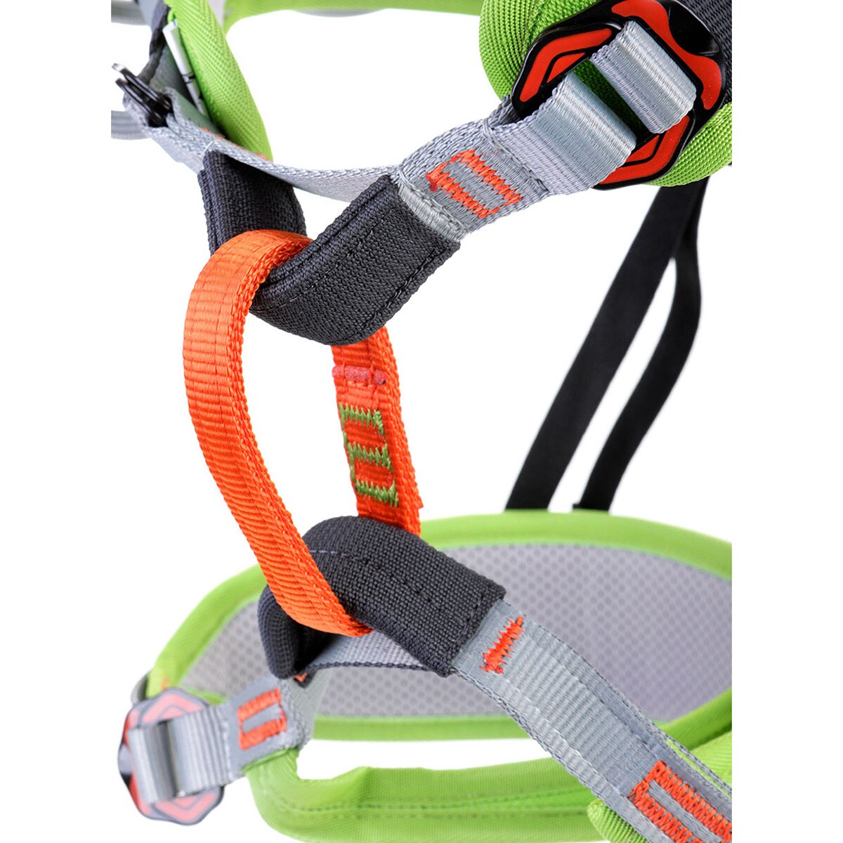 Climbing Technology Ascent Climbing Harness - Grey/Green