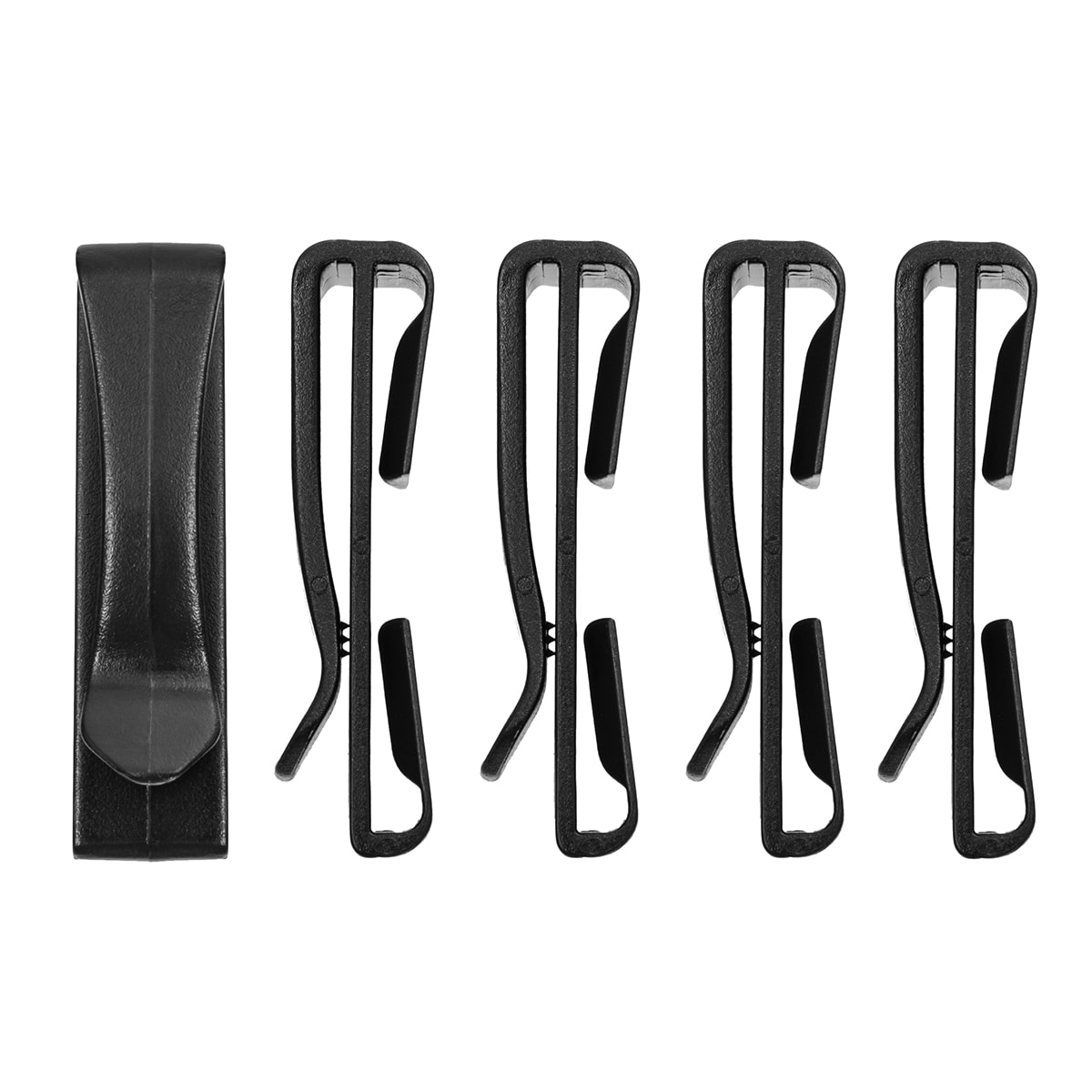 Wisport buckle 50 mm female hook 5 pcs. - Black