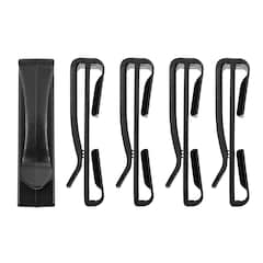 Wisport buckle 50 mm female hook 5 pcs. - Black