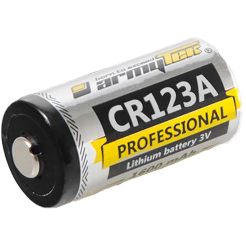 Armytek 3V CR123A 1600 mAh lithium battery