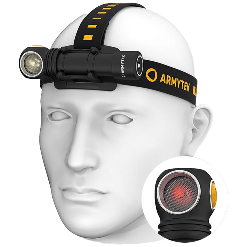 Armytek Wizard C2 WR Magnet USB Warm Headlamp and angular flashlight - 1020 lumens