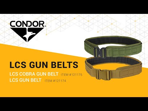 Condor LCS Gun Tactical Belt Black