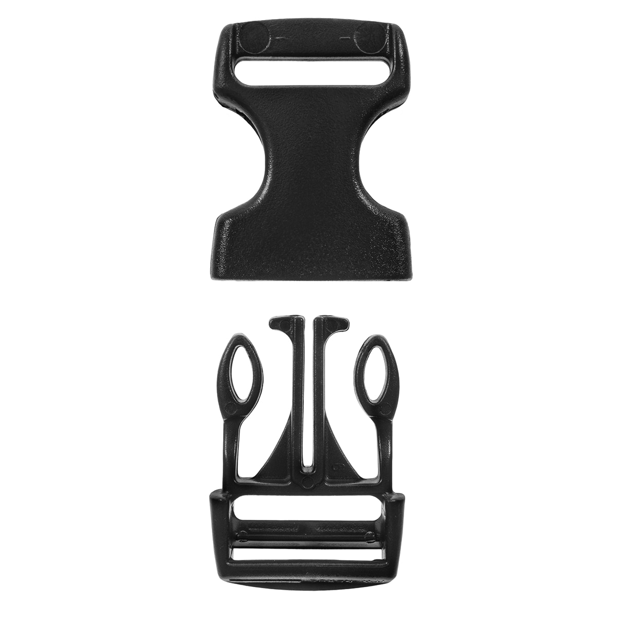 Wisport buckle latch 20 mm 5 pcs - Black