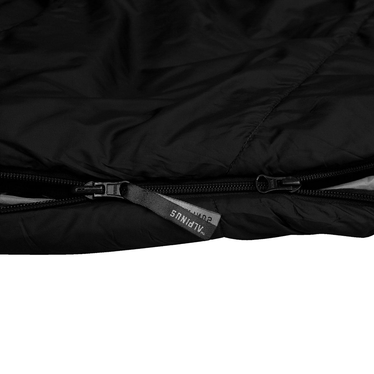 Alpinus Survival 1100 Sleeping Bag left - Black