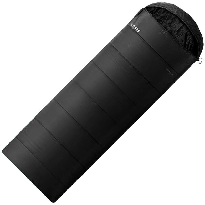 Alpinus Warm 1350 Sleeping Bag Black - right