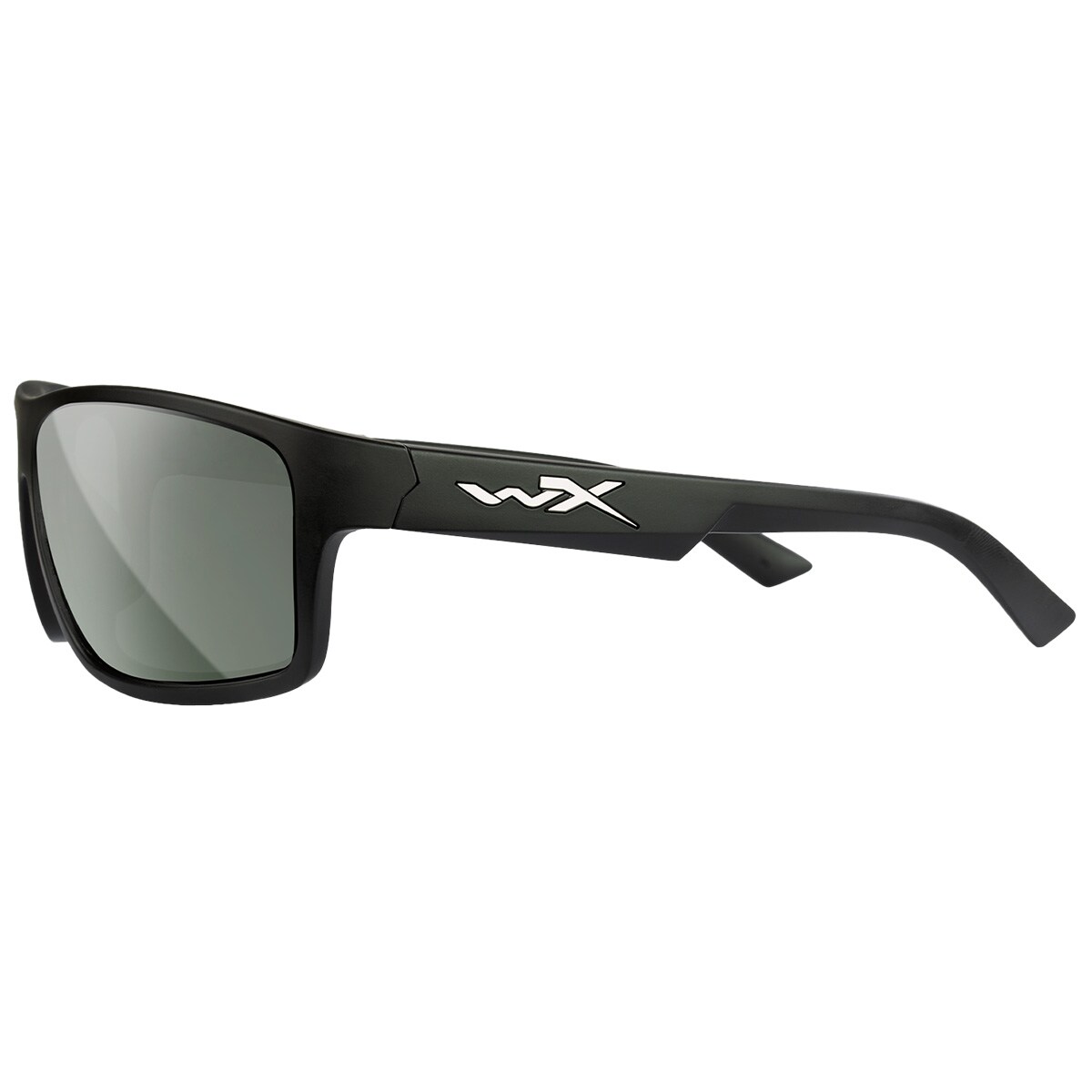 Wiley X Peak Sunglasses - Silver Flash/Matte Black