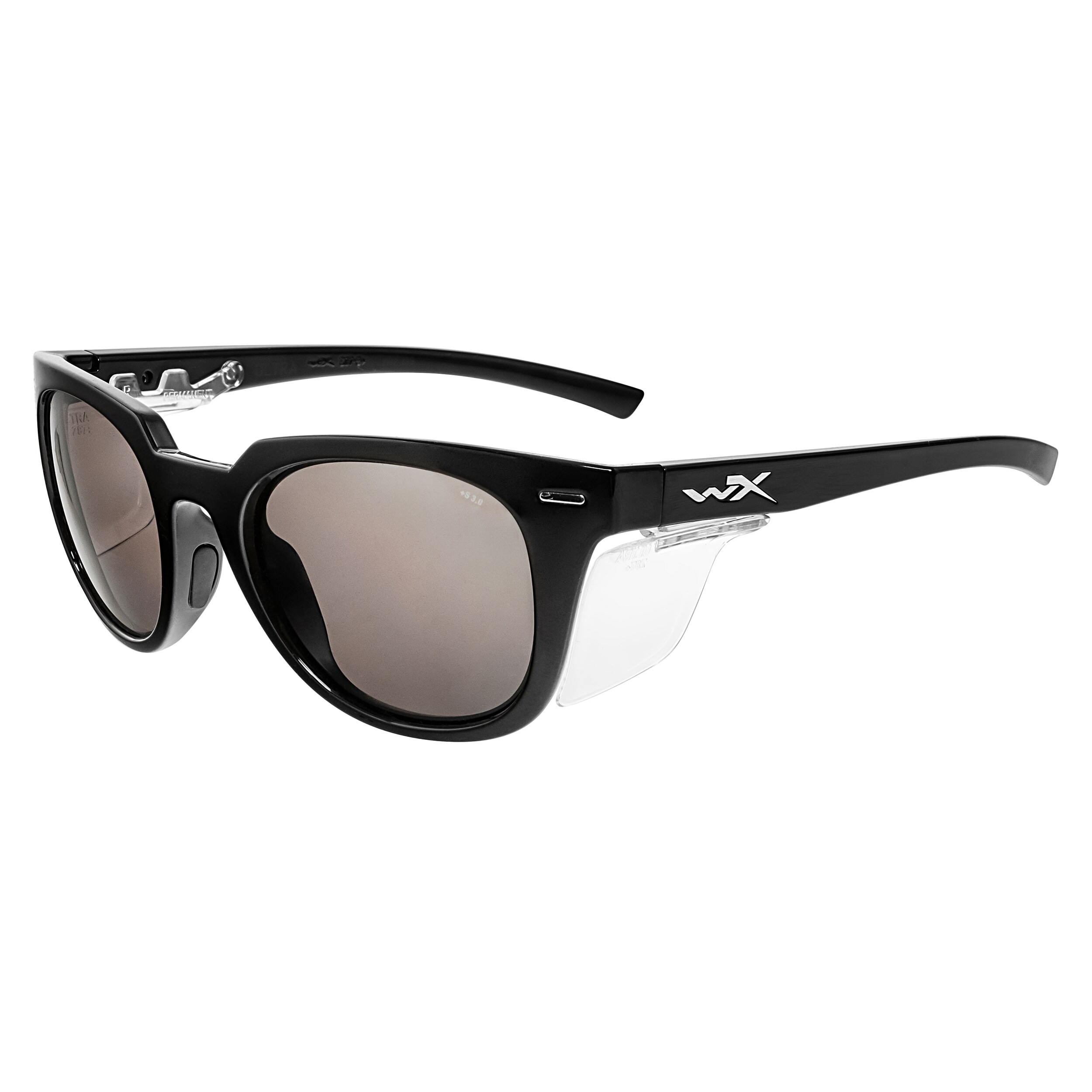 Wiley X Ultra Sunglasses - Grey/Gloss Black