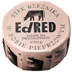 Ed Red Butcher's steak in pepper sauce Canned food - 270 g