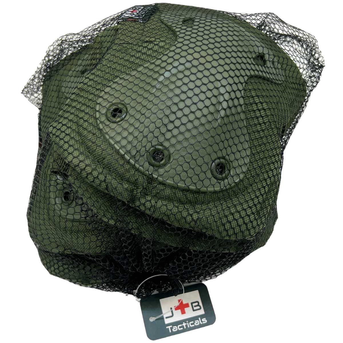 JB Tacticals knee and elbow pads - Olive Green