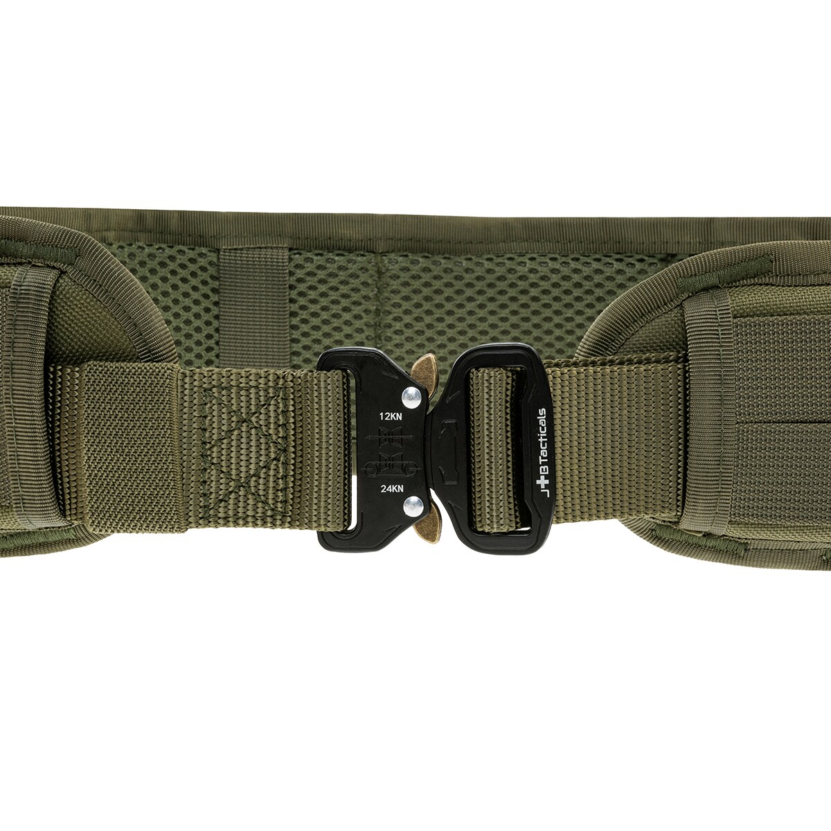 JB Tacticals MOLLE Tactical Belt - Green