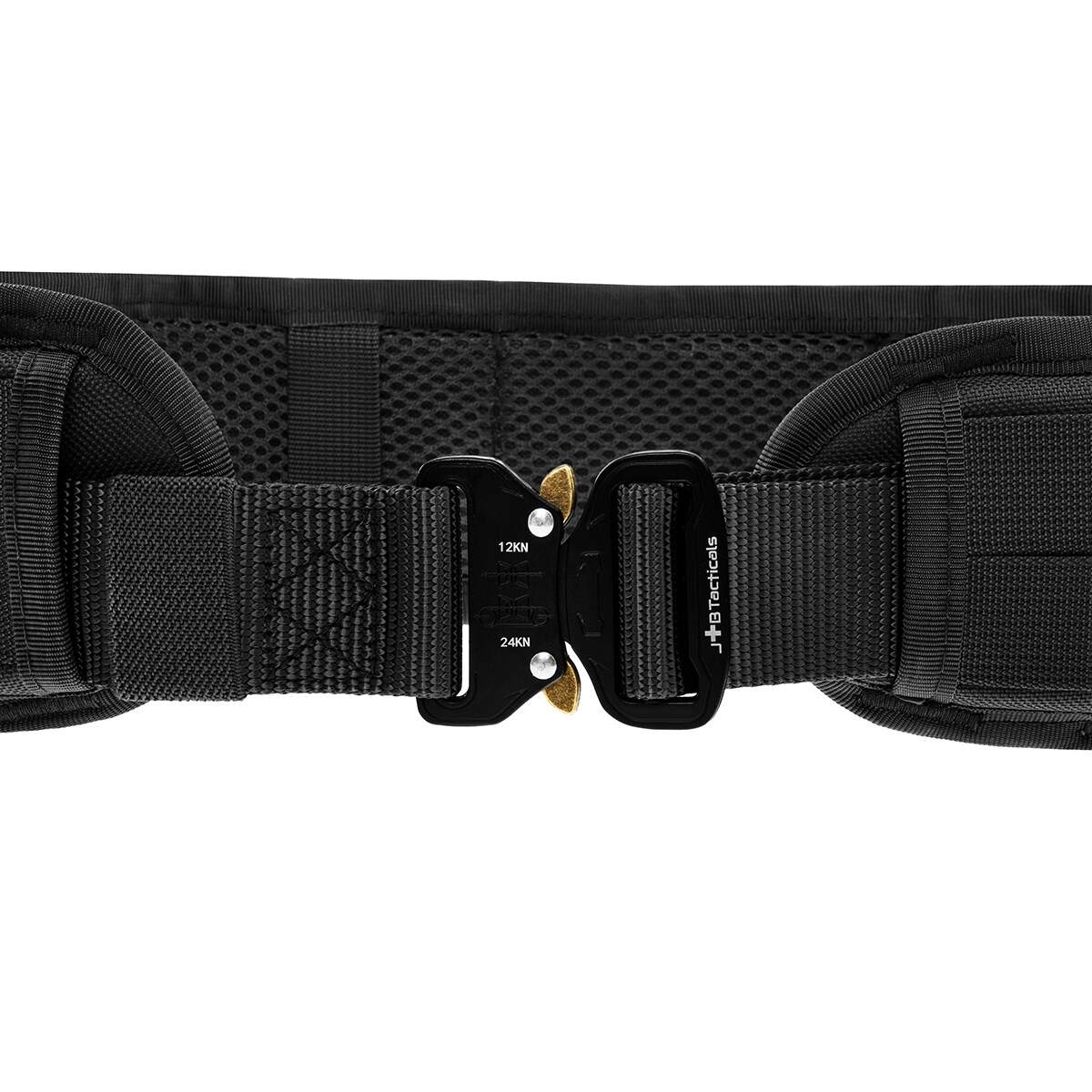 JB Tacticals MOLLE Tactical Belt - Black