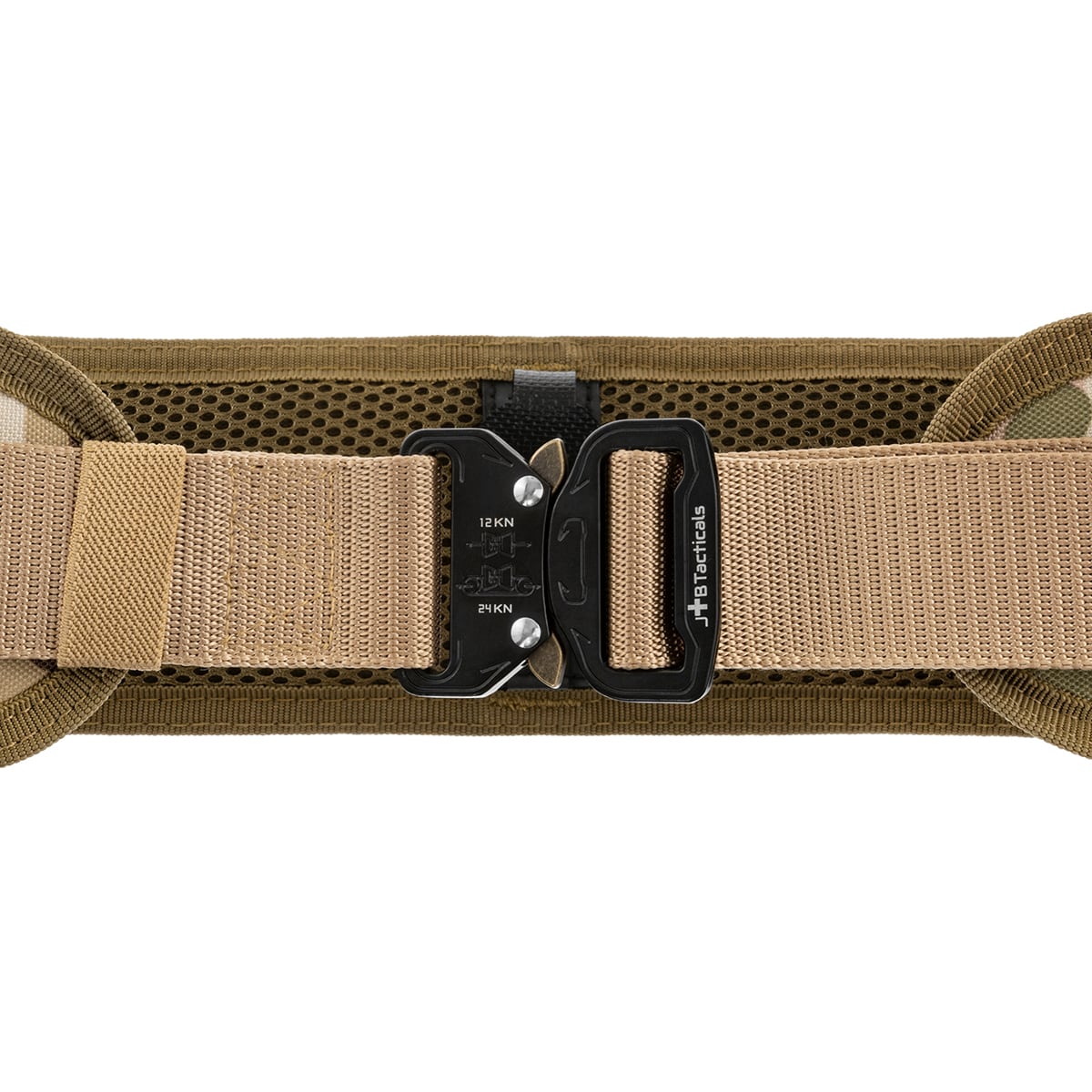 JB Tacticals Molle Laser Cut Tactical Belt - Arid MC Camo