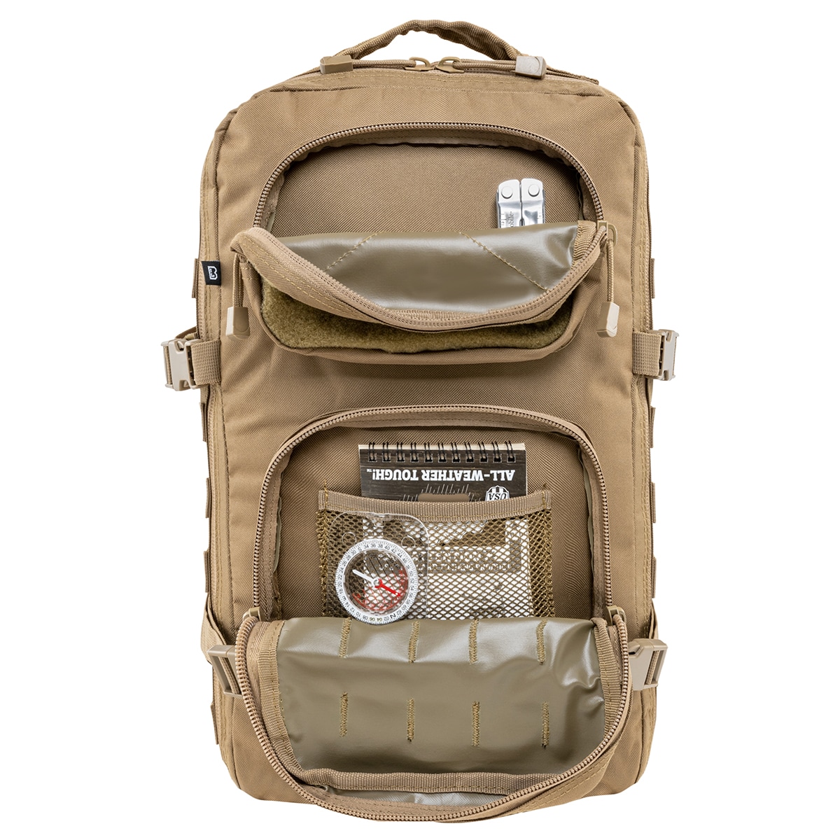 Brandit US Cooper Patch Large 40 l Backpack - Coyote