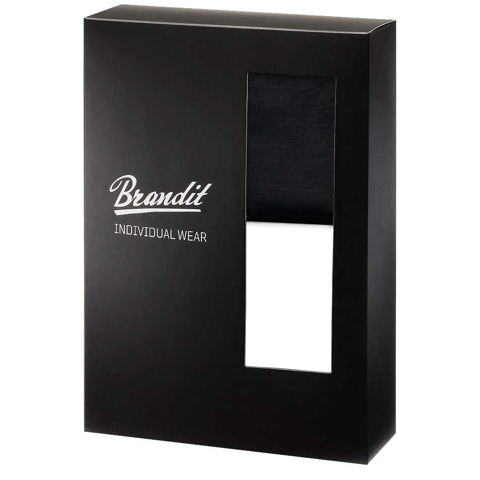 Brandit Boxer Shorts Logo 2 pack - Black/White